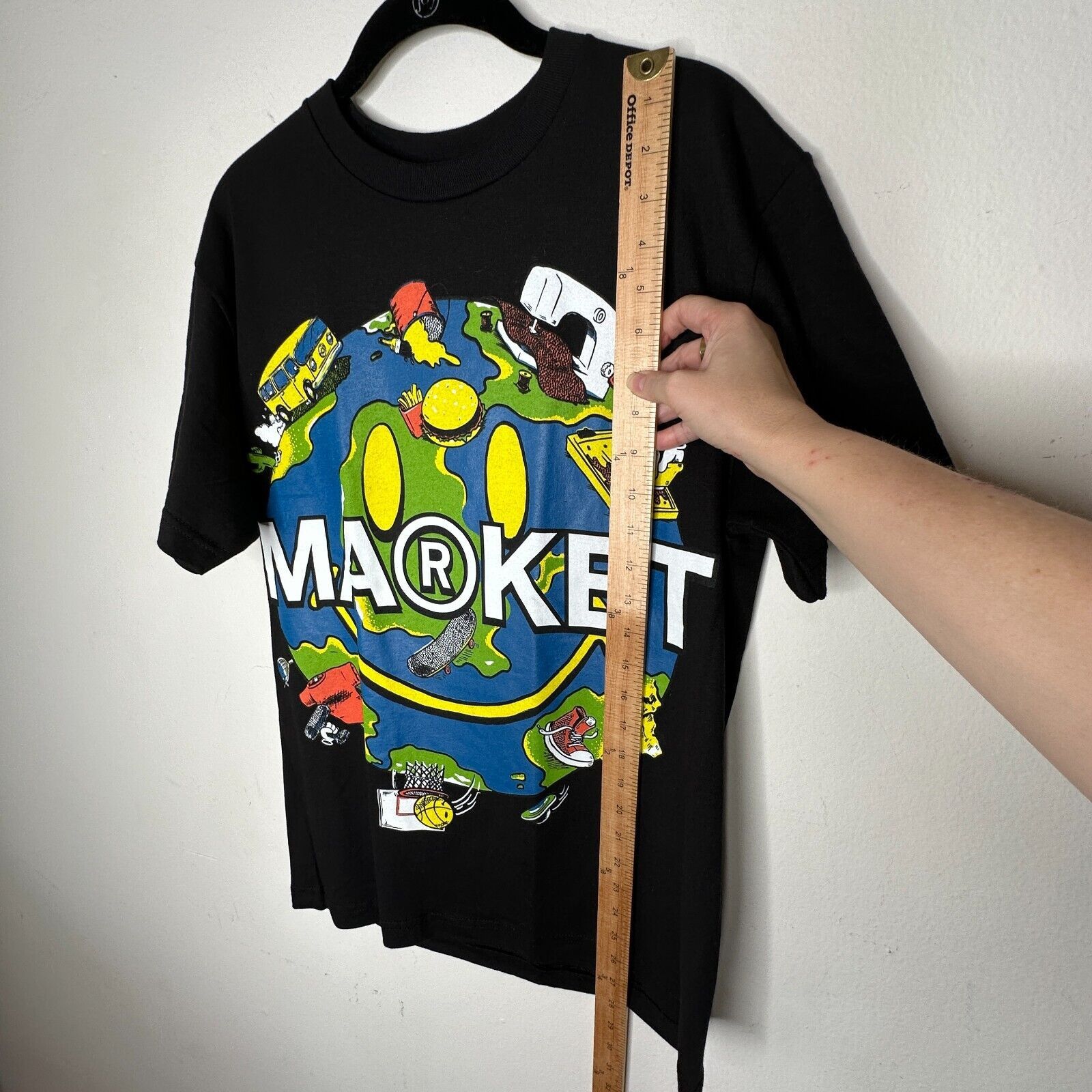 Other NWOT Black Market Smiley World Tee Crew Short Sleeve M Size US M / EU 48-50 / 2 - 7 Thumbnail