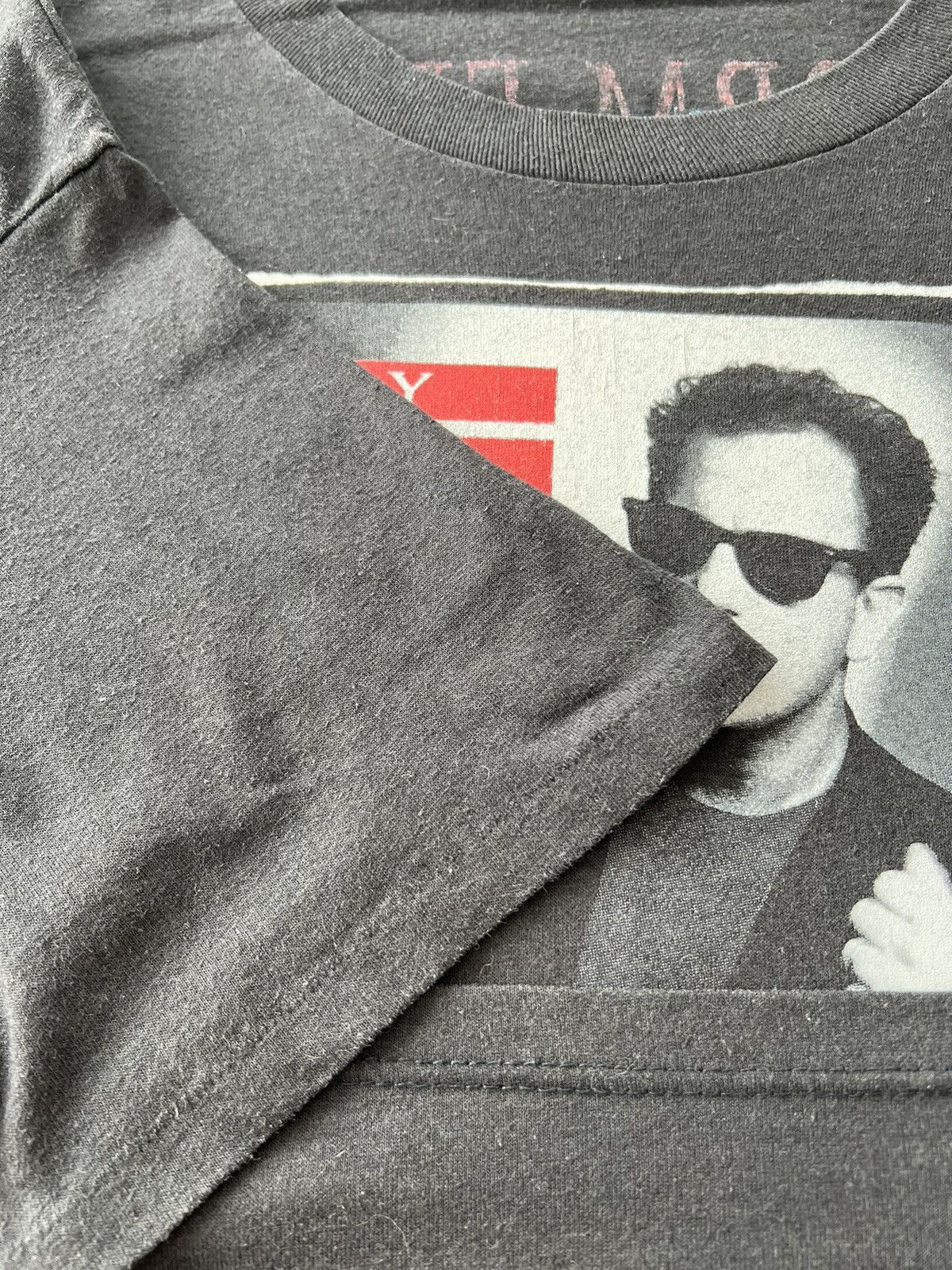 Band Tees Vintage 1989 Billy Joel Storm Front Tour 89-90 Black T-shirt Size US L / EU 52-54 / 3 - 7 Thumbnail