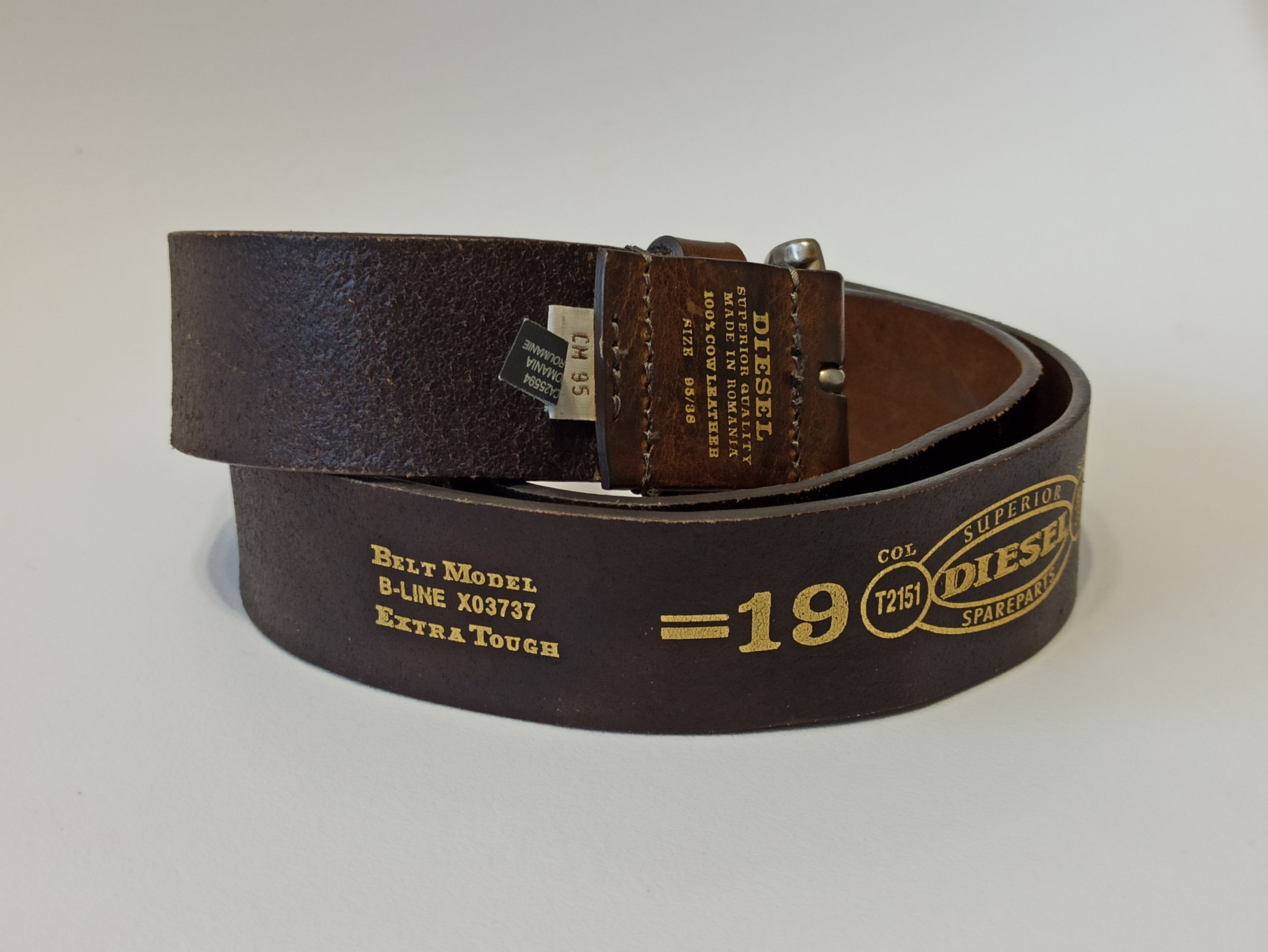 Diesel Diesel Leather Belt Size ONE SIZE - 5 Thumbnail