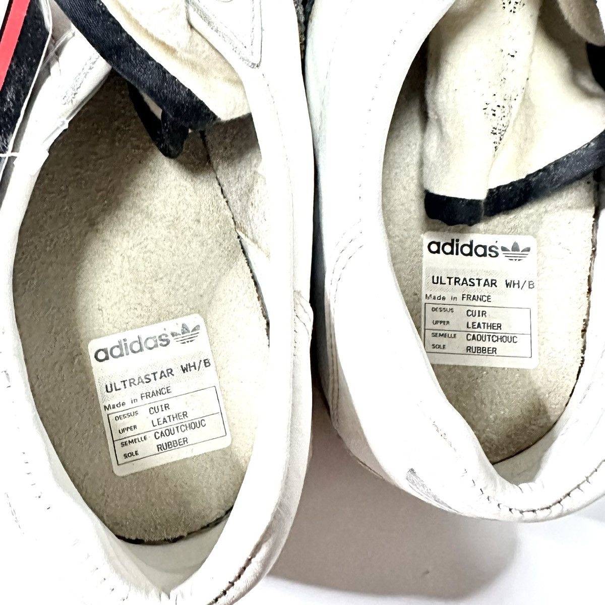 Adidas × RUN DMC 80s adidas ULTRASTAR ×RUN DMC made in France deadstock shoes Size US 8 / EU 41 - 4 Thumbnail