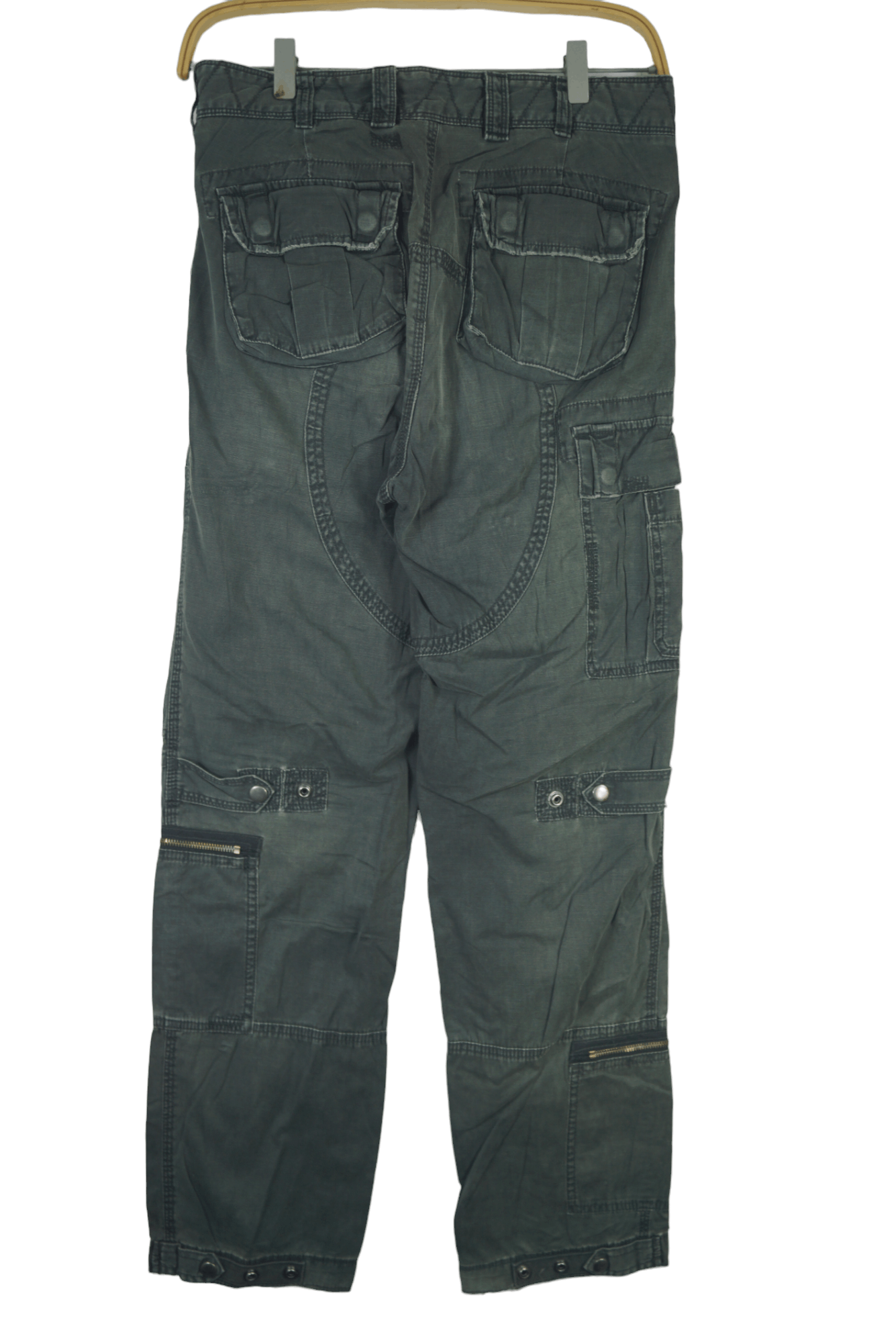 Polo Ralph Lauren × Vintage Rare Cargo Pants Polo Ralph Lauren Nice Design Size US 32 / EU 48 - 10 Thumbnail