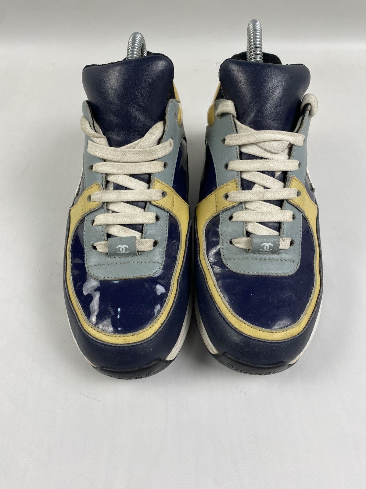 Chanel Chanel Low-Top Sneakers Size US 7 / IT 37 - 3 Thumbnail