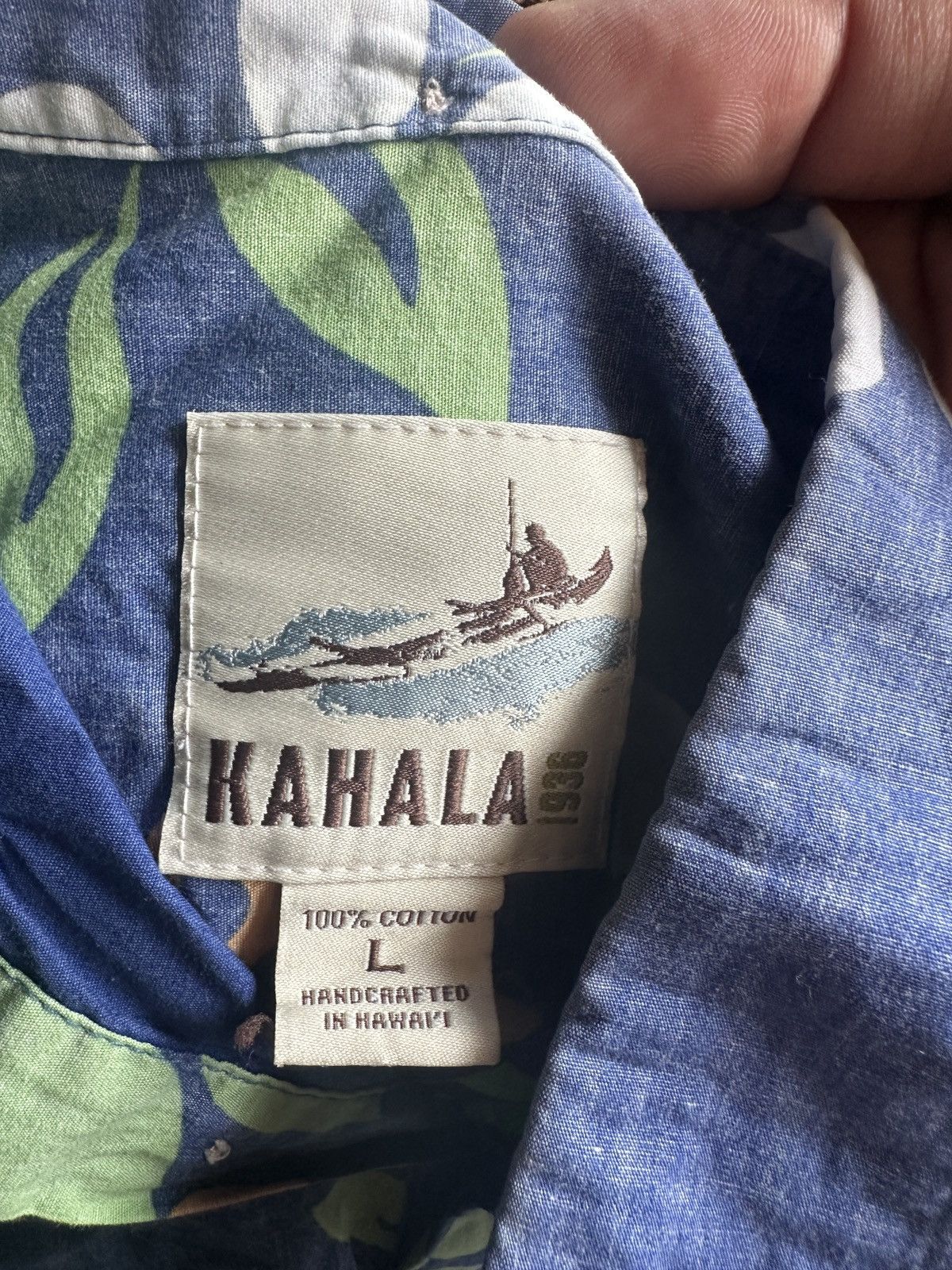 Other PreOwned Kahala Hawaiian Print Multicolored Men's Large Size US L / EU 52-54 / 3 - 4 Thumbnail