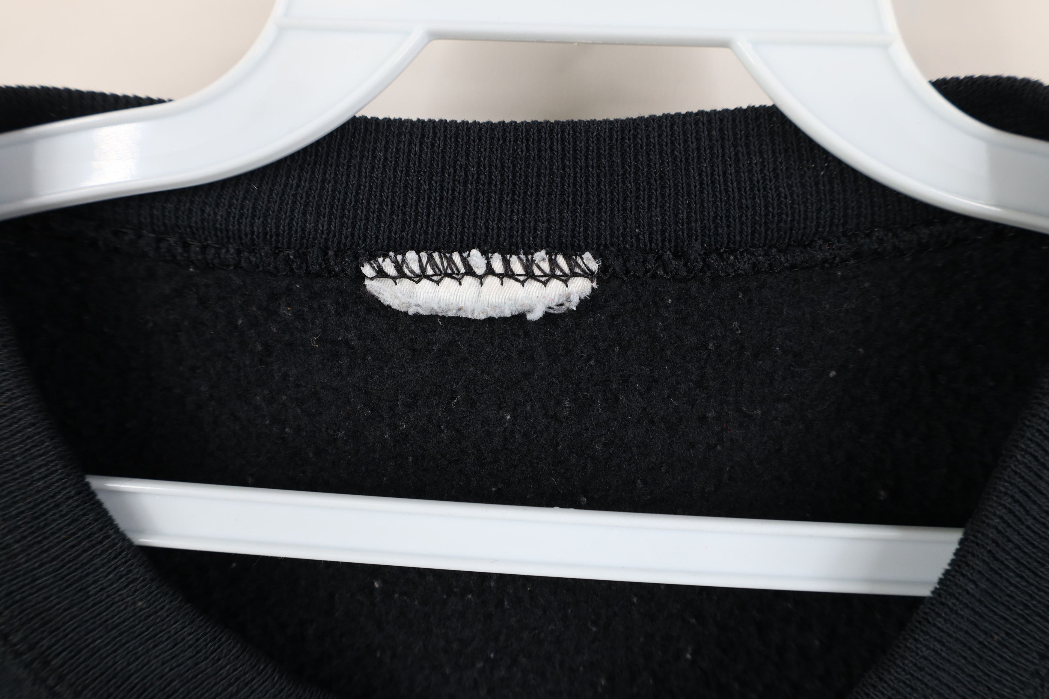 Vintage Vintage 90s Streetwear Gusset Crewneck Sweatshirt Black Size US XL / EU 56 / 4 - 6 Thumbnail