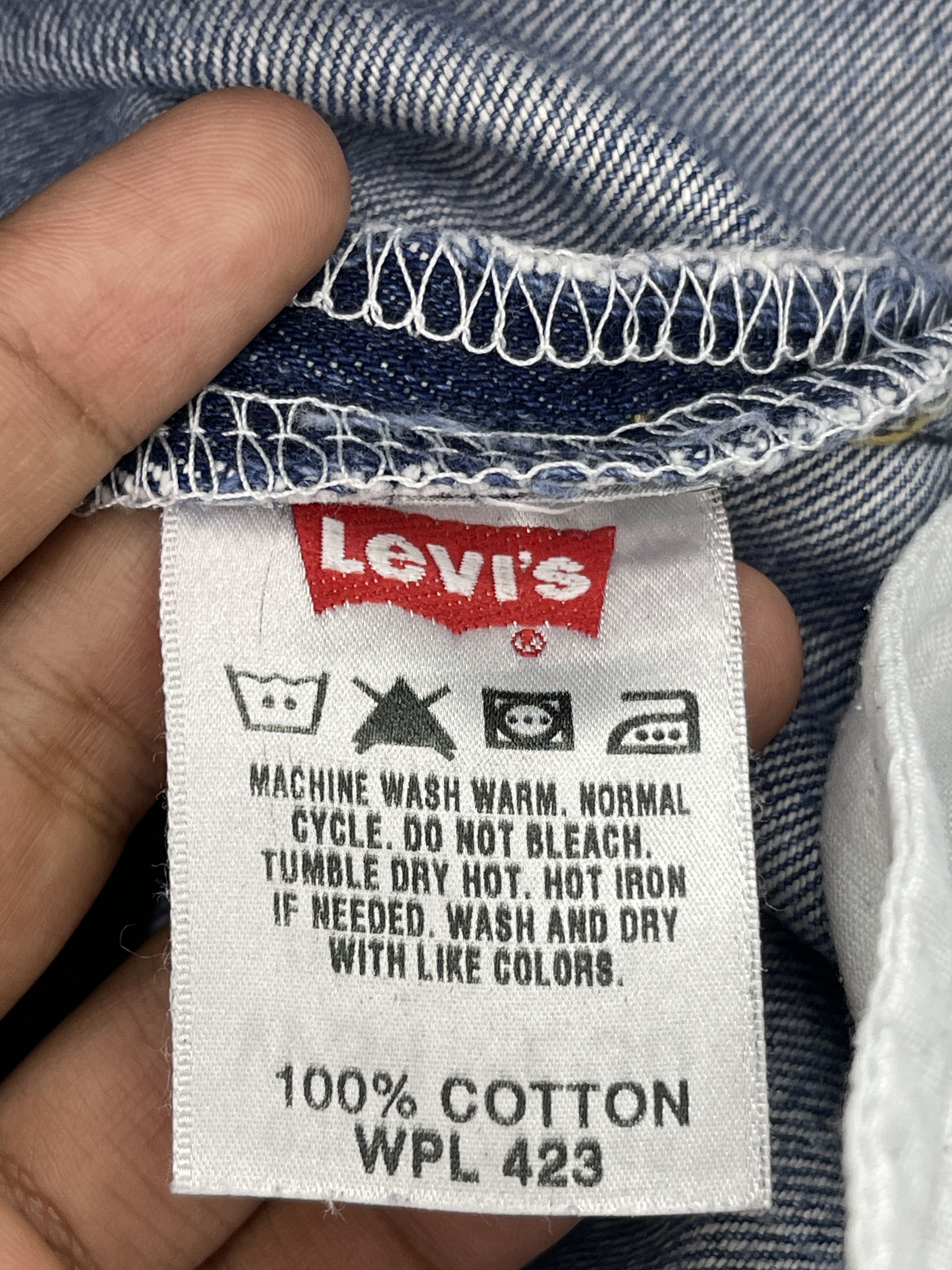 Levi's × Vintage Vintage Levis 501 Light Washed Jeans Size US 33 - 7 Thumbnail