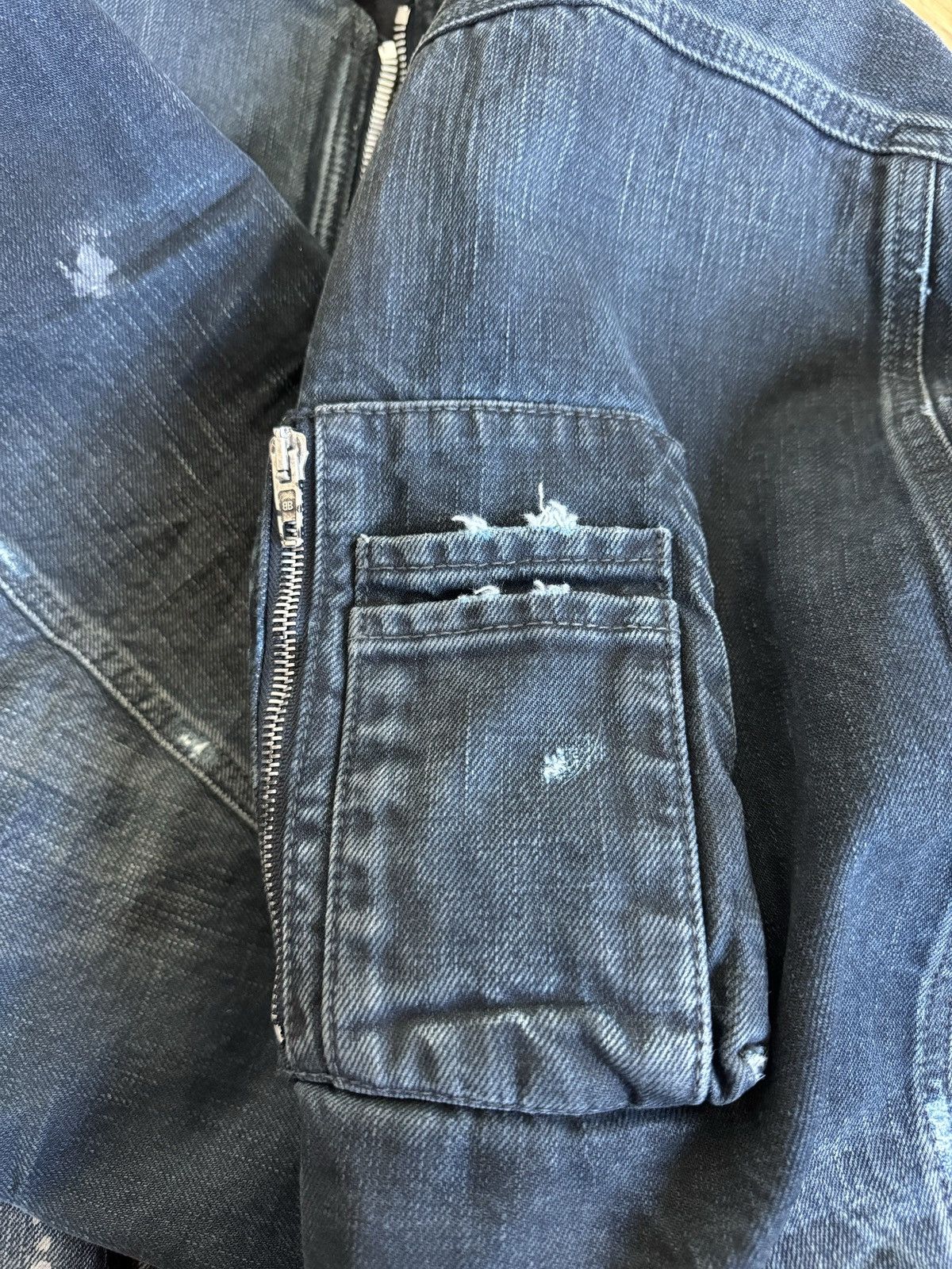 Balenciaga Balenciaga 25SS destroyed bomber Size US M / EU 48-50 / 2 - 12 Thumbnail