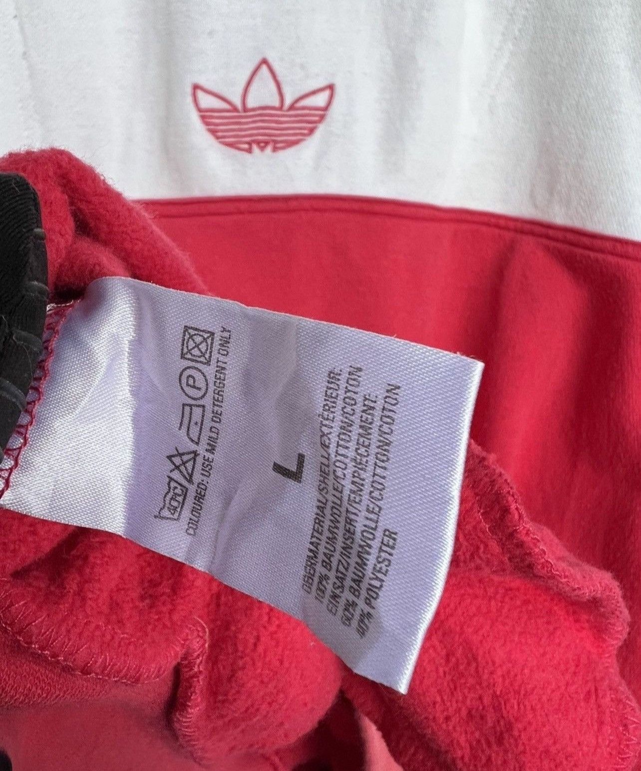Adidas × Vintage Vintage 90s Adidas Centre Logo Baggy Boxy Sweatshirt Size US L / EU 52-54 / 3 - 7 Thumbnail