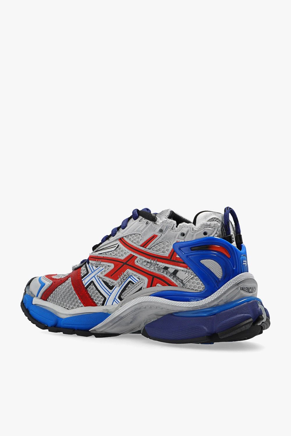 Balenciaga Runner Sneaker in grey / navy / red Size US 12 / EU 45 - 2 Thumbnail