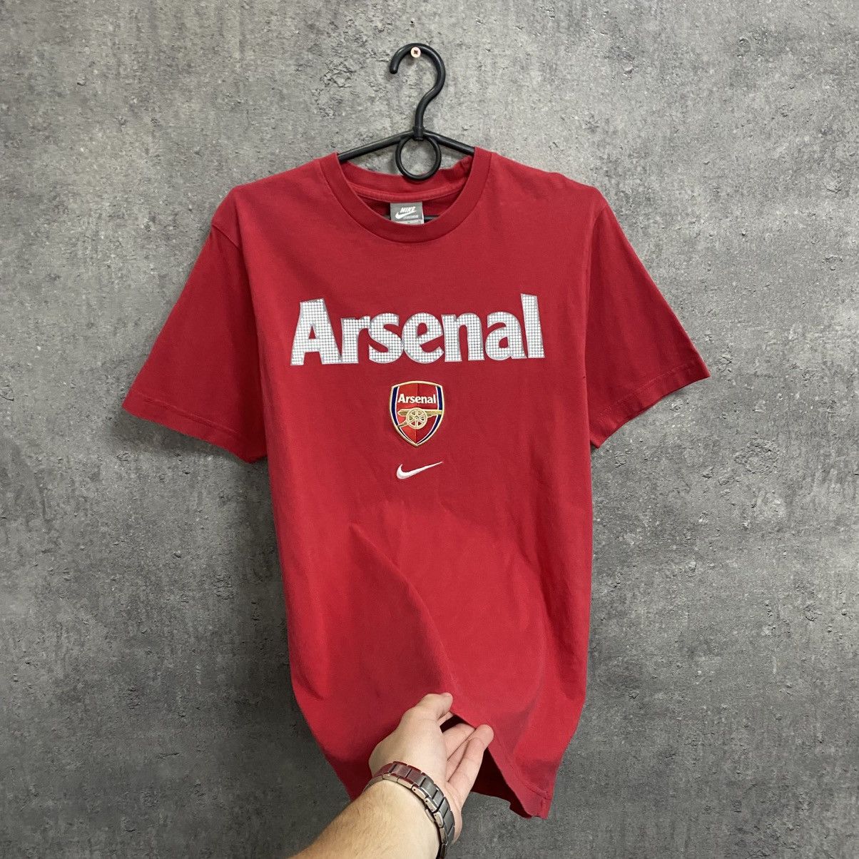 Nike Vintage Nike Arsenal T-Shirt Big Logo Size US M / EU 48-50 / 2 - 2 Thumbnail