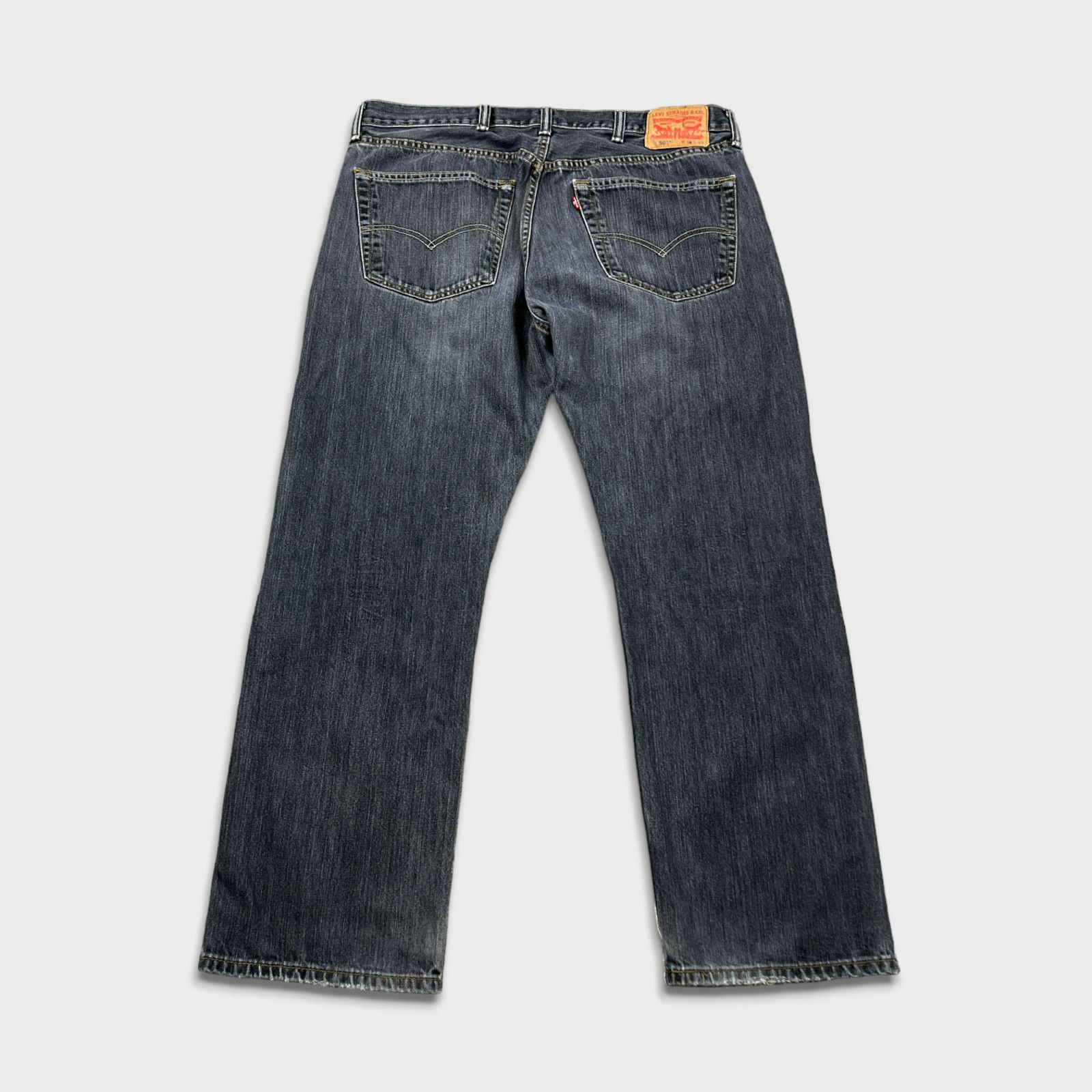 Levi's × Vintage Levi's 501 Jeans 38x30 Original Fit Straight Faded Pants Size US 38 / EU 54 - 5 Thumbnail