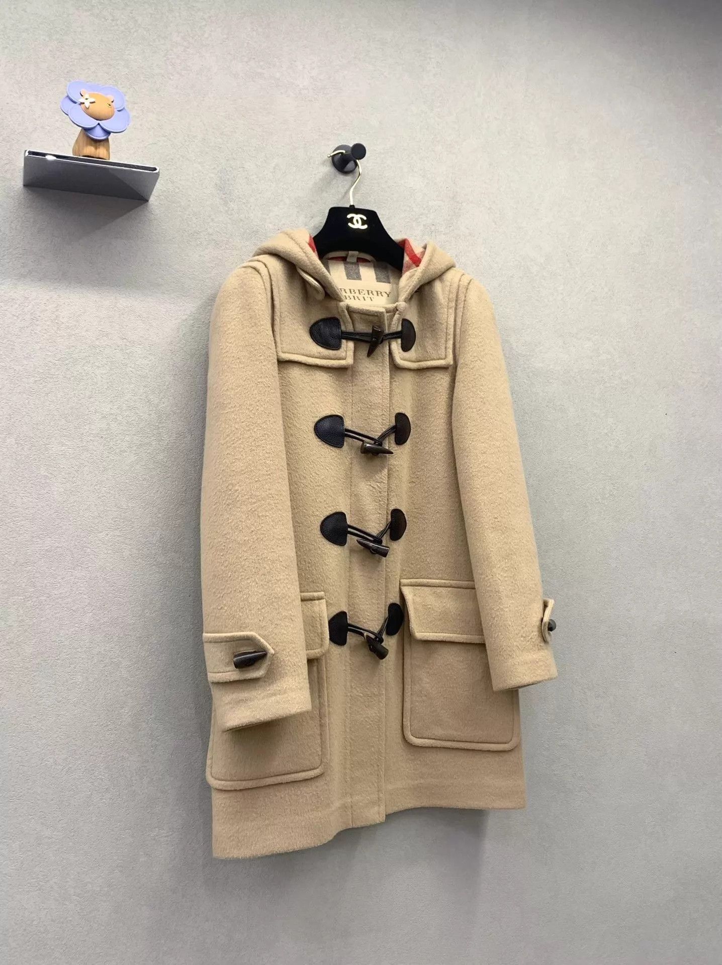 Burberry Burberry Camel Toggle Coat Women's 34 Size XXS / US 00 / IT 34 - 3 Thumbnail
