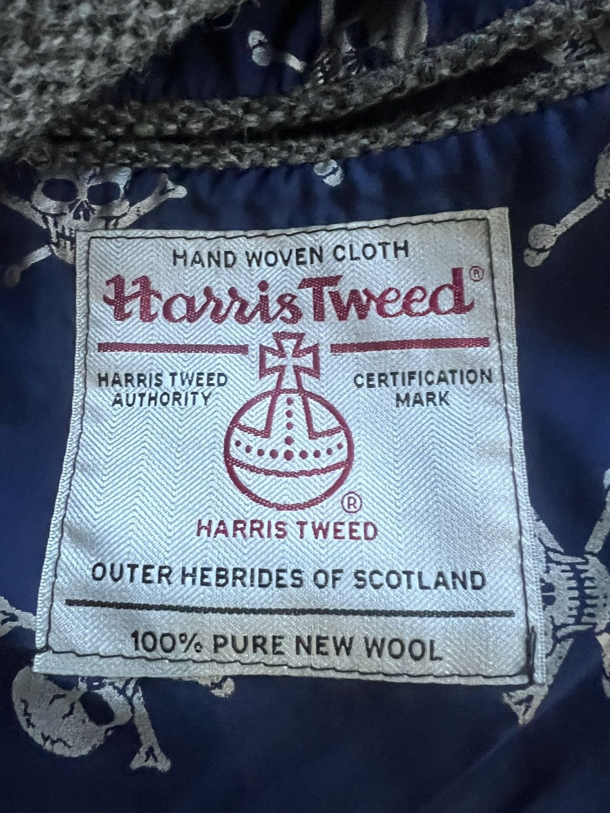 Harris Tweed Harris Tweed Finlay Classic Herringbone Harris Tweed Jacket Size US XXS / EU 40 - 8 Thumbnail