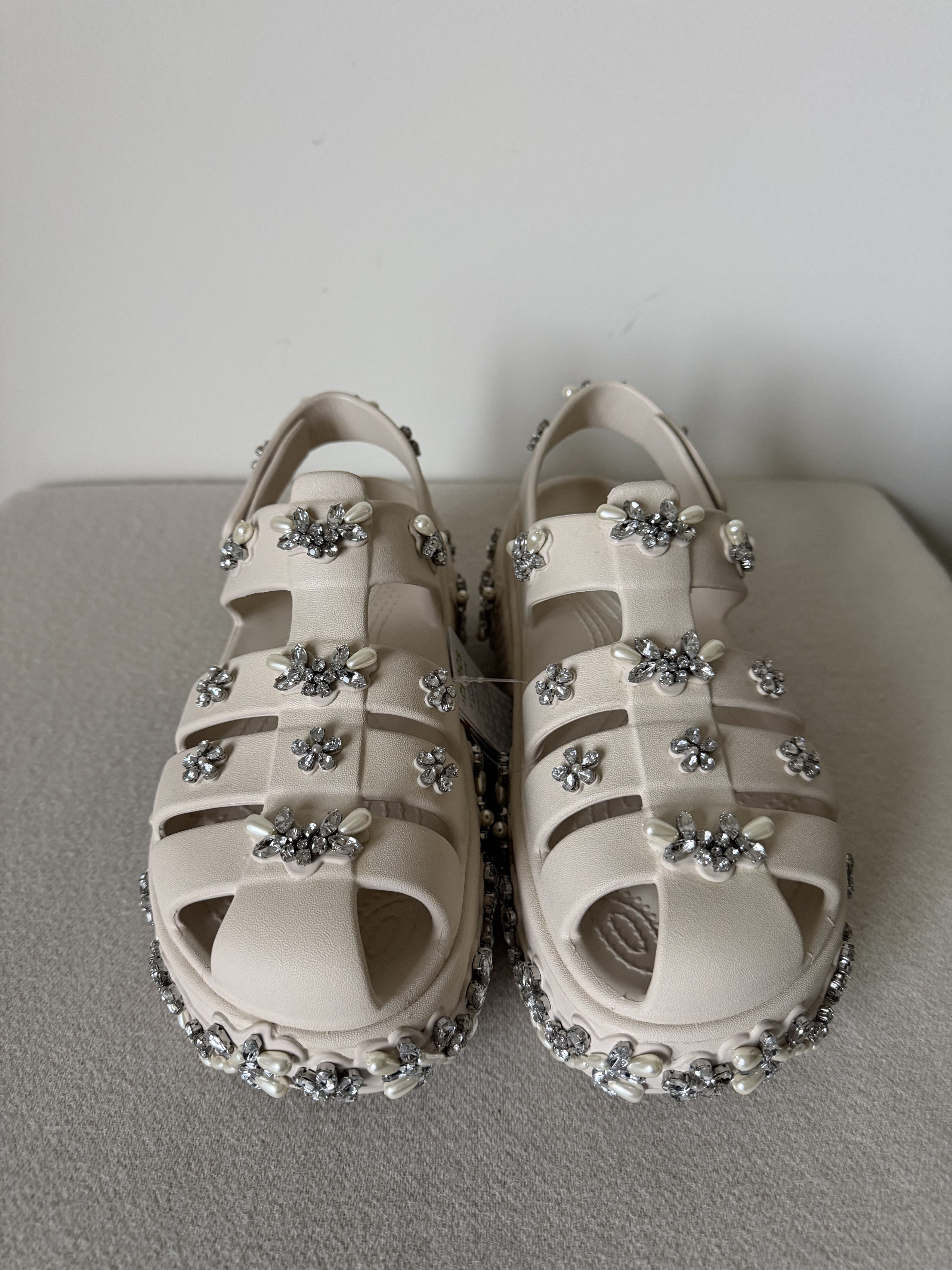 Crocs × Simone Rocha Simone Rocha Crocs Stomp Fisherman Sandals in Stucco Size US 9 / IT 39 - 4 Thumbnail