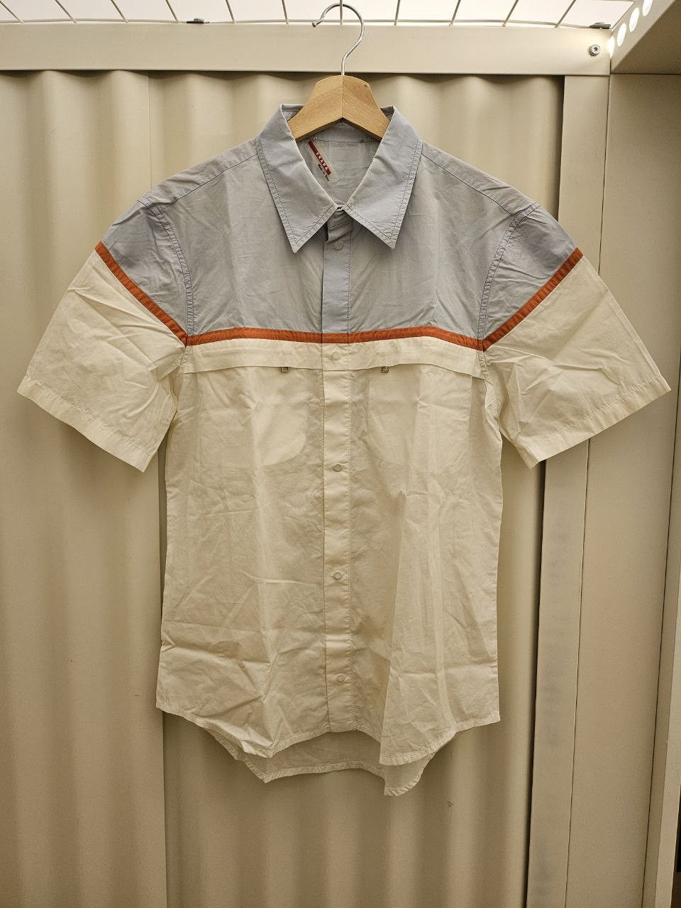 Prada Zip Pocket Shirt Size US S / EU 44-46 / 1 - 1 Thumbnail