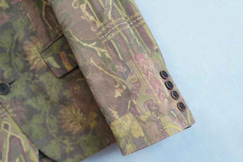 Yohji Yamamoto Yohji Yamamoto16SS Totem Floral Agent Jacket 2503-Nextarrow Size US M / EU 48-50 / 2 - 7 Thumbnail