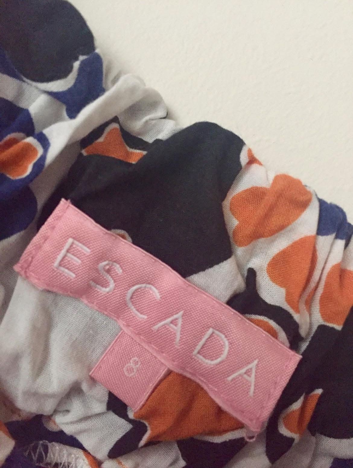 Escada ESCADA girls Designer Print Dress RRP $300 Size XXS / US 00 / IT 34 - 2 Thumbnail