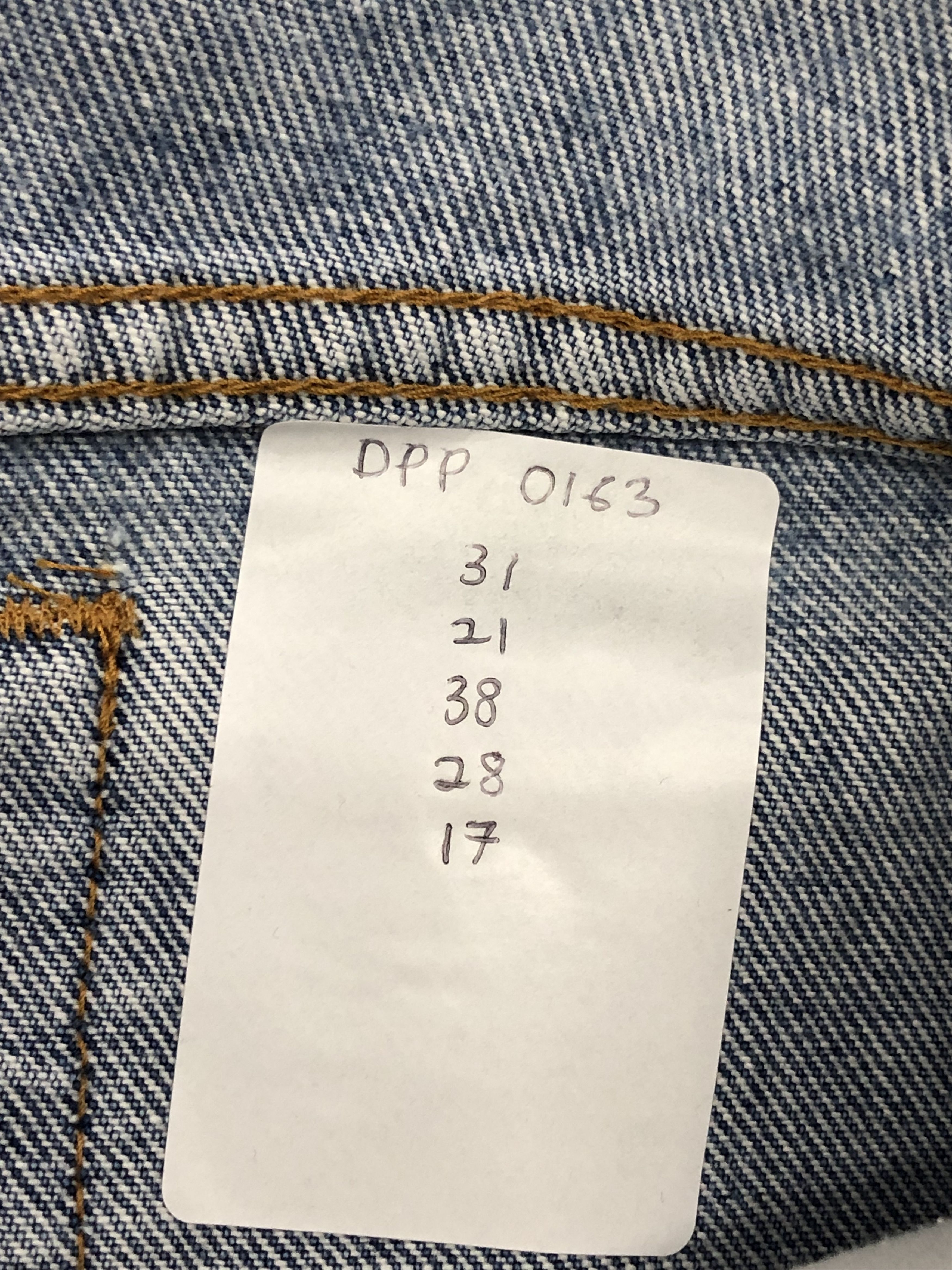 Levi's Vintage Levis 505 Light Blue Jeans DPP0163 Size US 31 - 11 Thumbnail