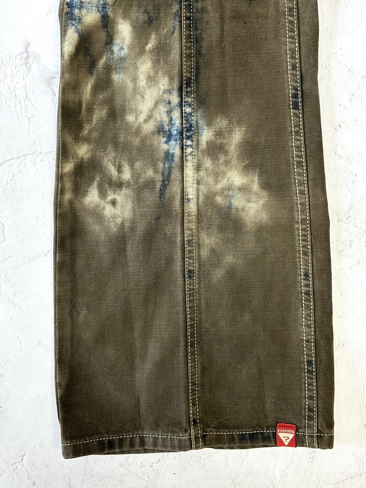 Beauty Beast × If Six Was Nine × Vintage Vintage Y2K Guess Washed Jeans Size 28" / US 6 / IT 42 - 3 Thumbnail
