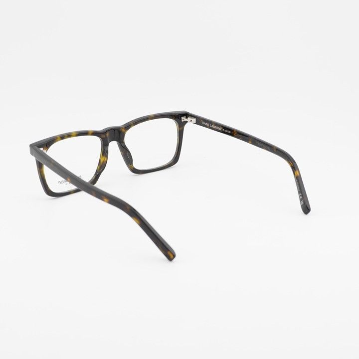 Saint Laurent Paris Saint Laurent SL559 OPT 003 Eyeglasses Havana 54mm Square Size ONE SIZE - 10 Thumbnail