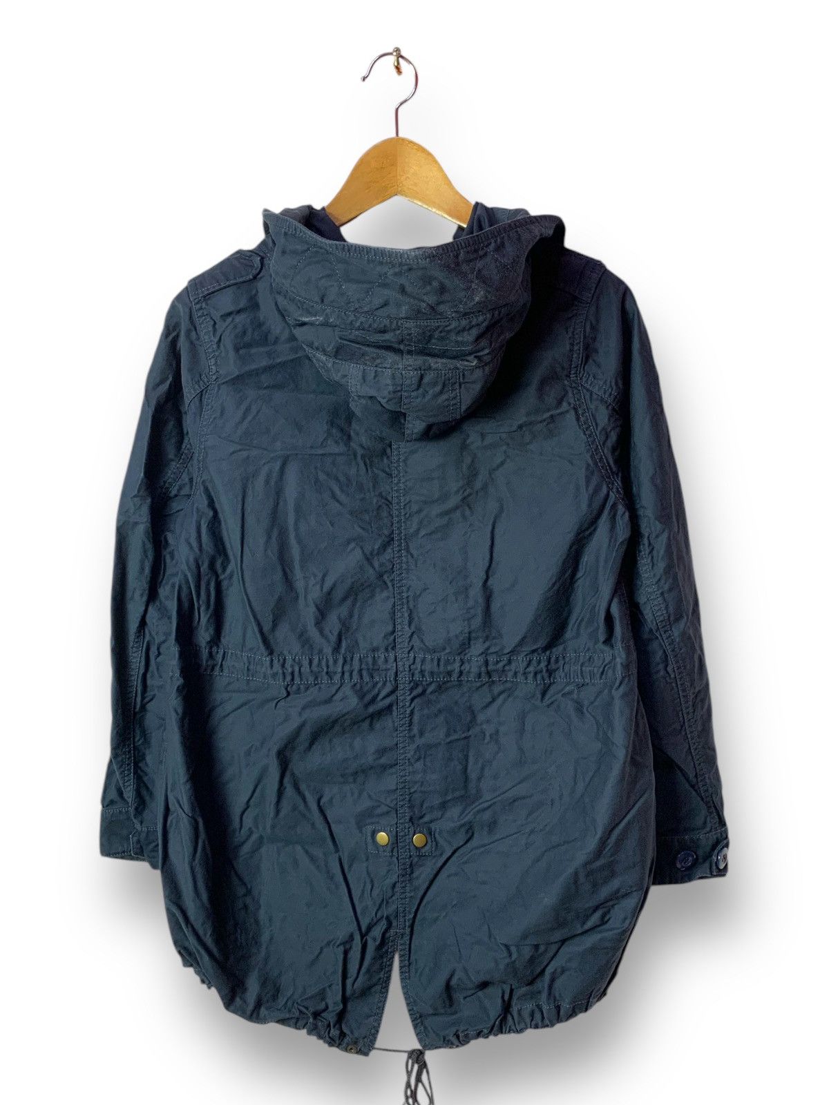 ADAM ET ROPE Steals! Adam Et Rope Navy Fishtail Parka Size US S / EU 44-46 / 1 - 2 Thumbnail