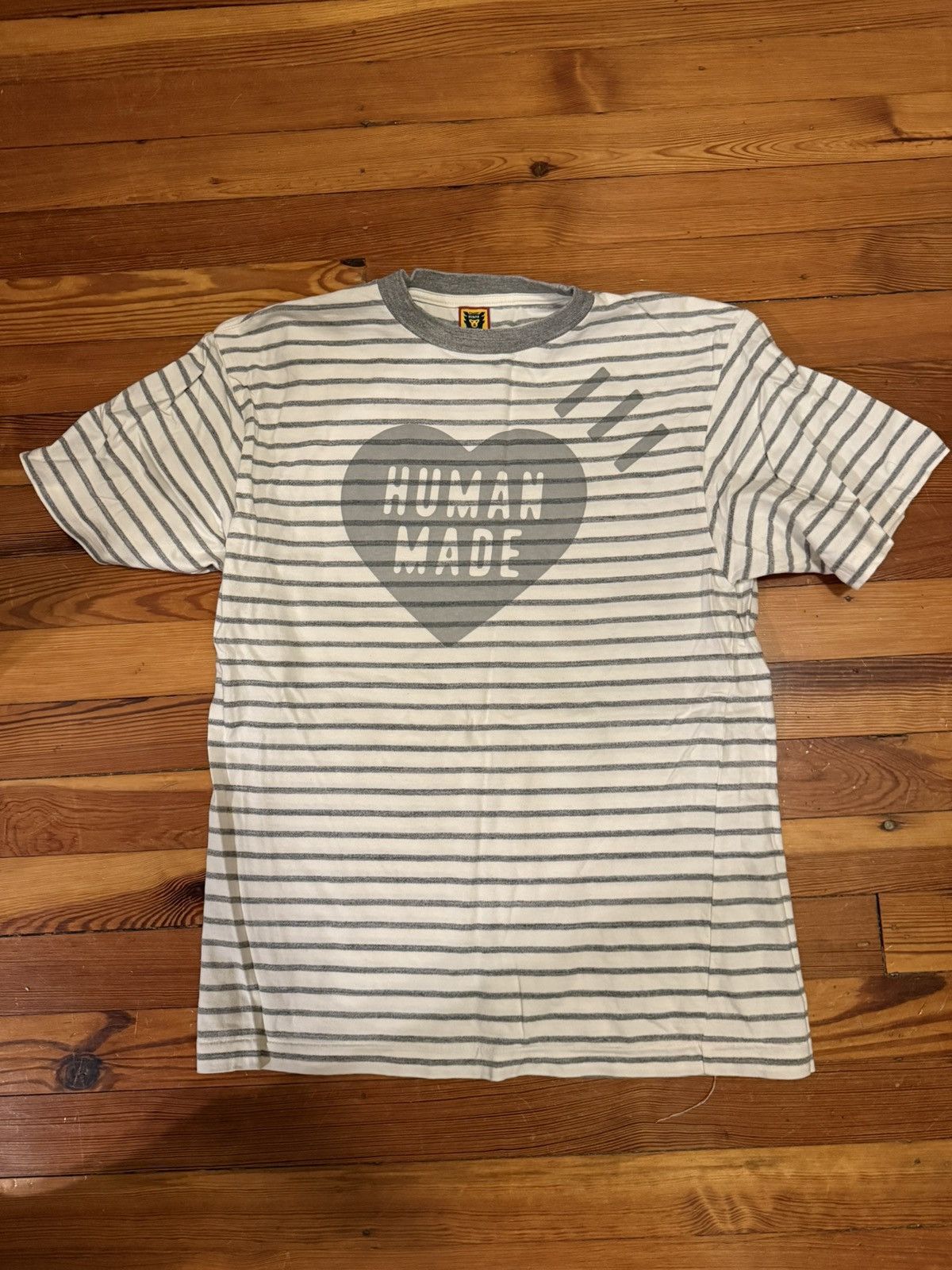 Human Made Stripe Tee Size Medium
