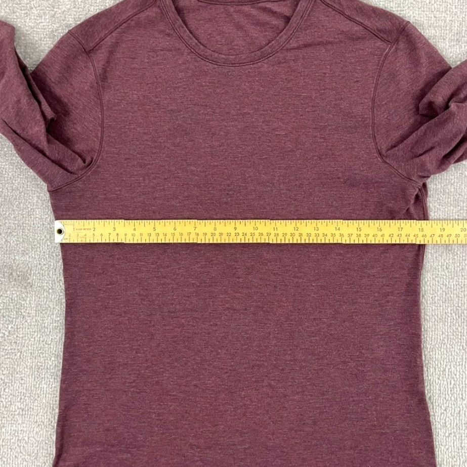 Lululemon Lululemon Shirt Women Regular Size 8 Light Maroon Red Long Sleeve Crewneck Athleisure Nike? Size M / US 6-8 / IT 42-44 - 5 Thumbnail