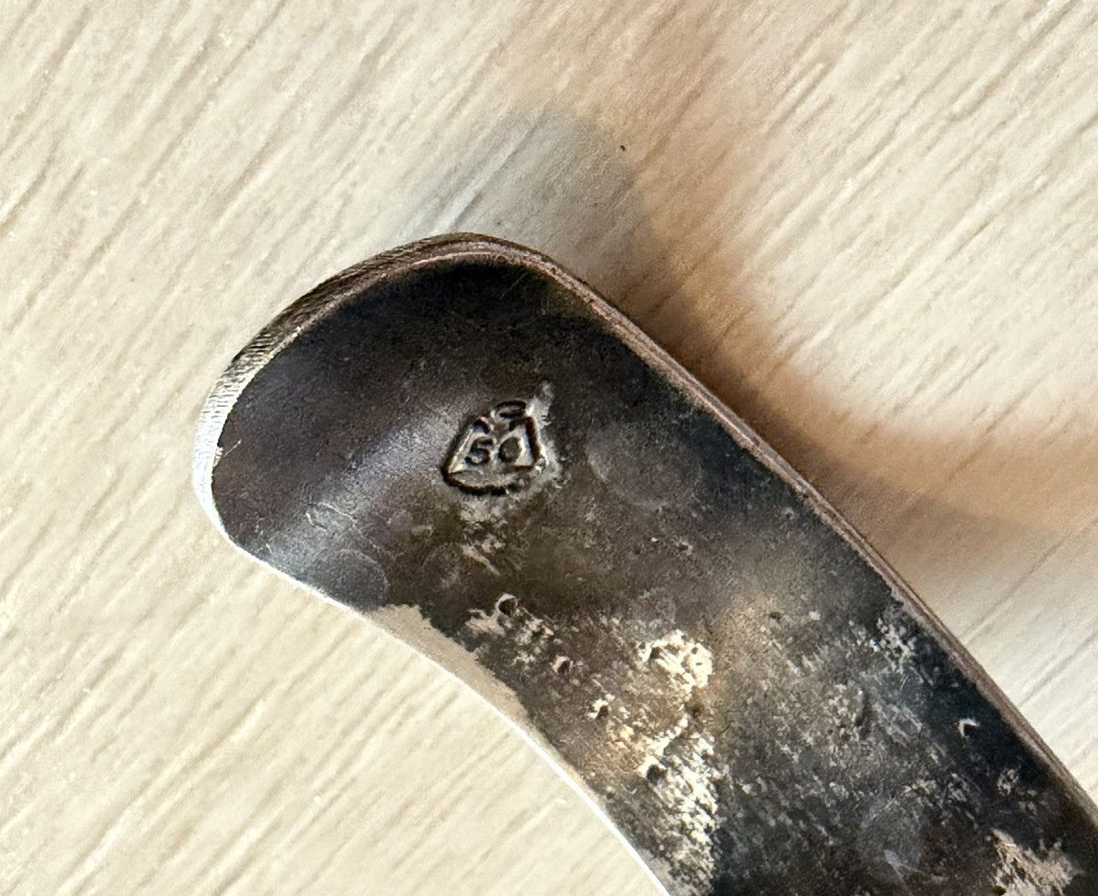Vintage Vintage Artist Signed Sterling Silver Chip Southwestern Size ONE SIZE - 6 Thumbnail