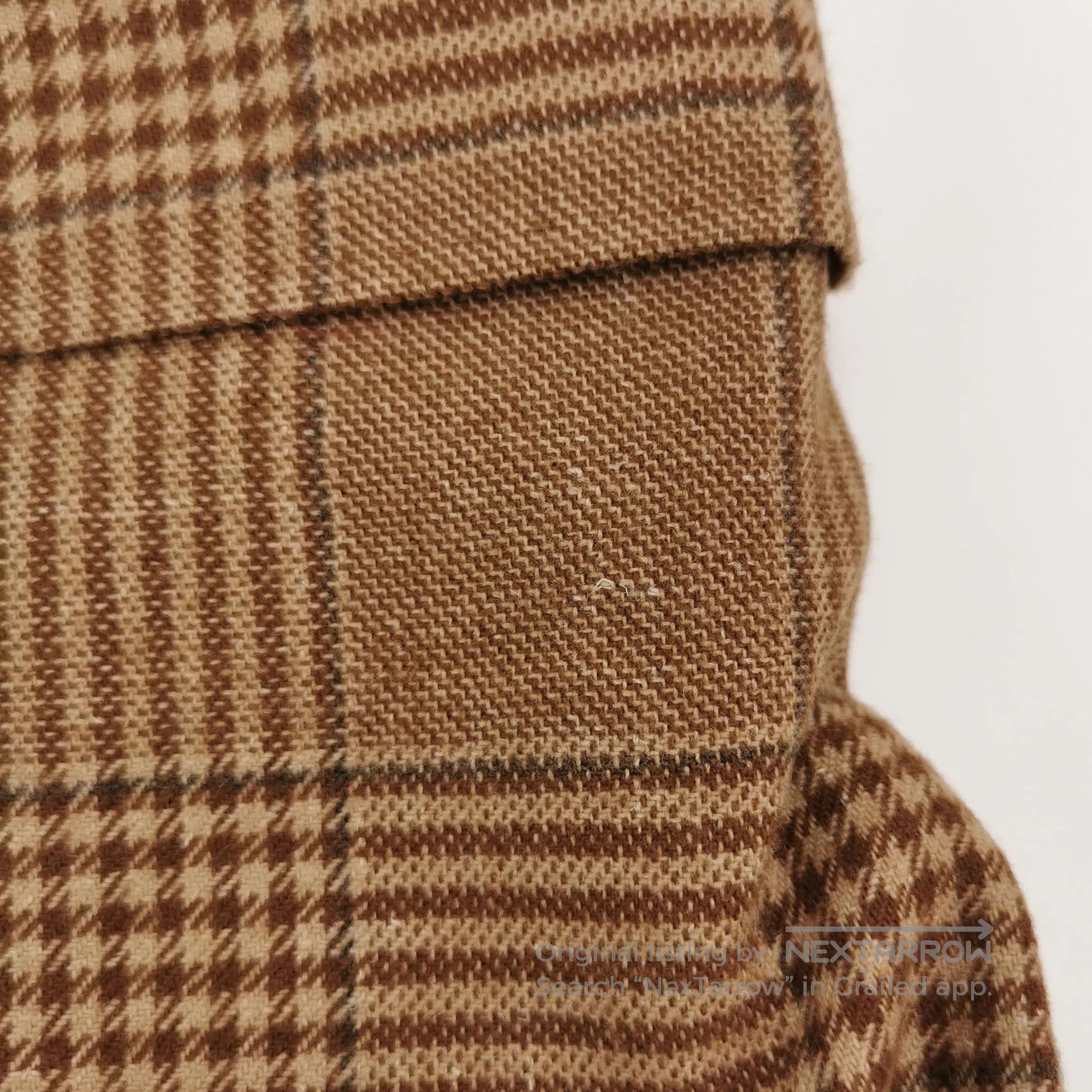 Brunello Cucinelli Brunello Cucinelli Plaid Wool-Silk Blend V-Neck Jacket M. Size US M / EU 48-50 / 2 - 1 Thumbnail