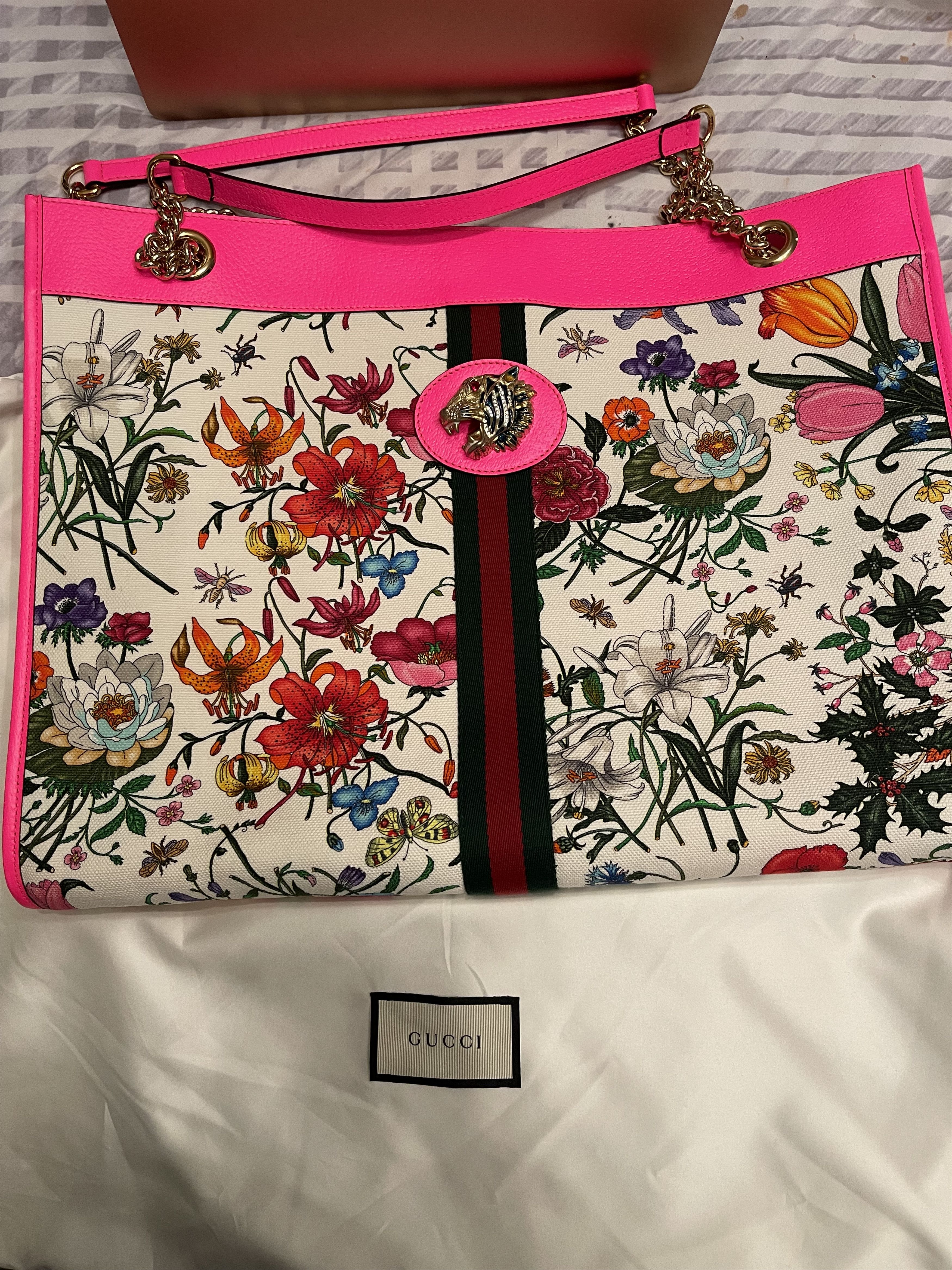 Gucci Gucci Chain Rajah Tote Size ONE SIZE - 6 Thumbnail