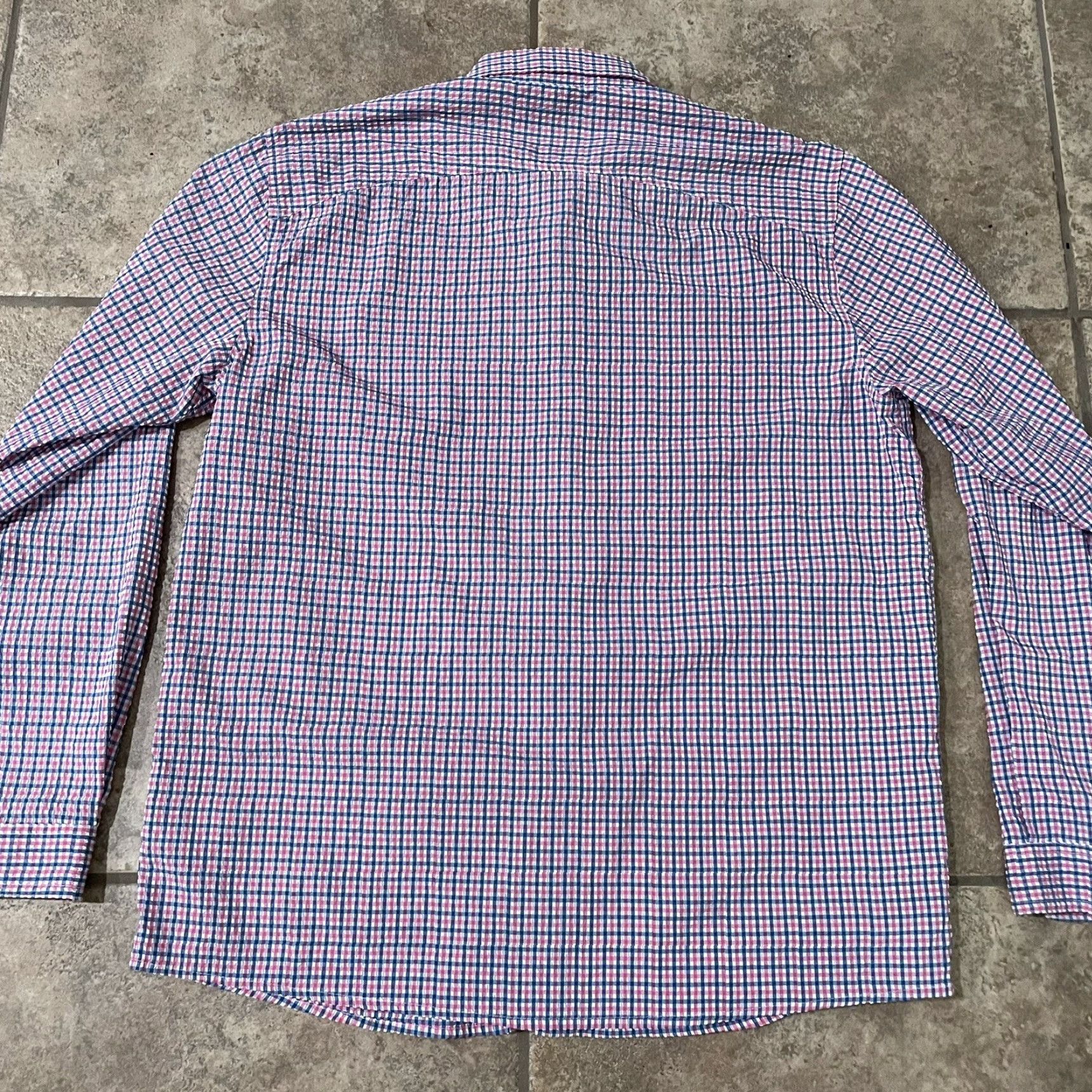 Orvis VINTAGE Orvis Plaid Shirt Adult Long Sleeve Button-Down Collar Mens Size L Blue Size US L / EU 52-54 / 3 - 5 Thumbnail