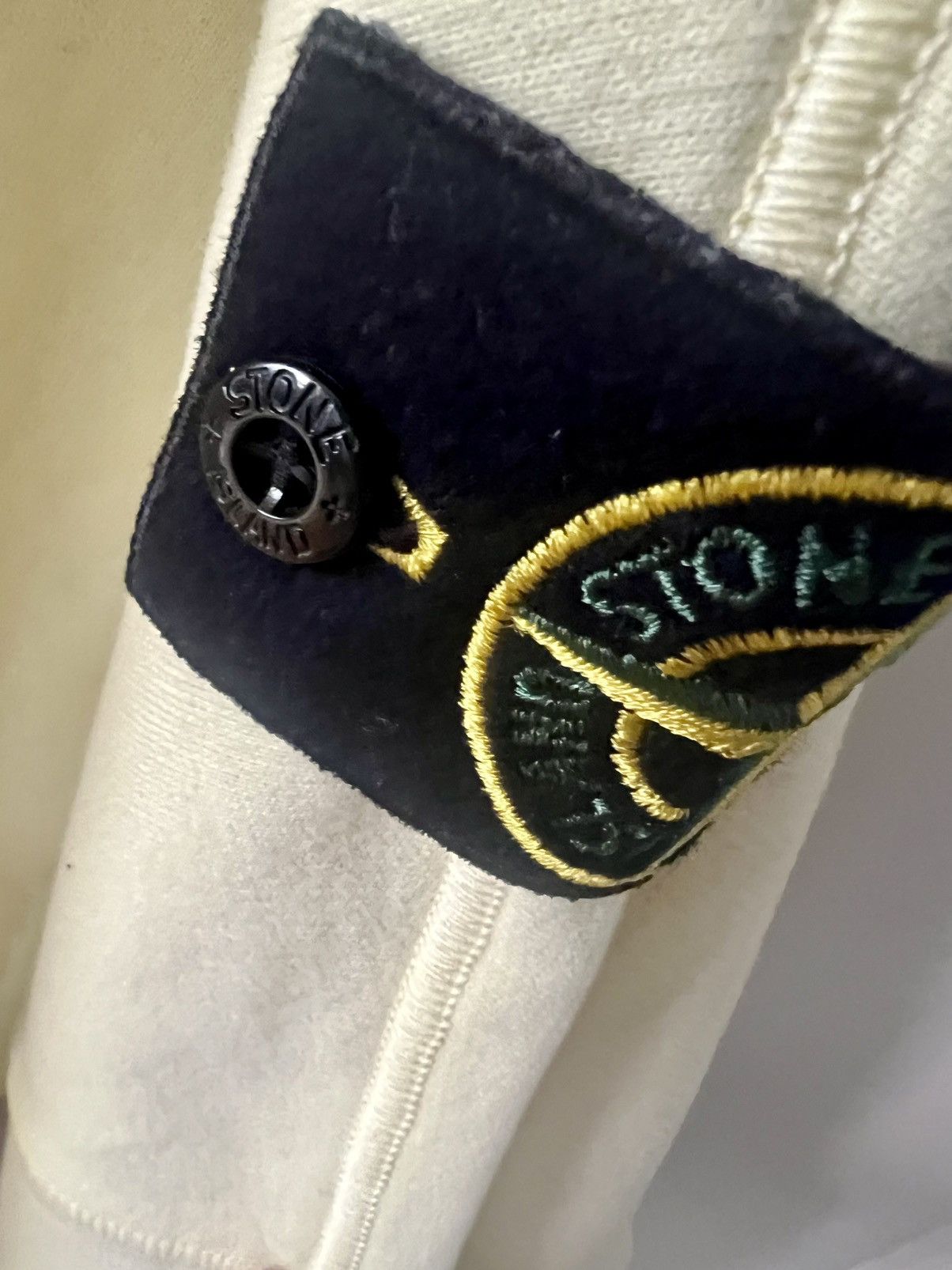 Stone Island Stone Island Crewneck Sweatshirt Ribbed Plaster Men Sz- L Size US L / EU 52-54 / 3 - 3 Thumbnail