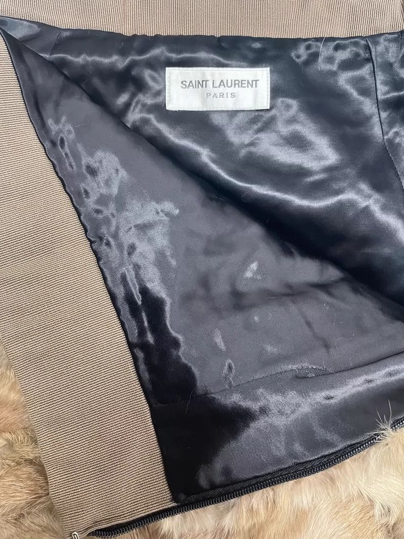 Saint Laurent Paris Saint Laurent Paris Show off fur short skirt-2506 Size US 32 / EU 48 - 3 Thumbnail
