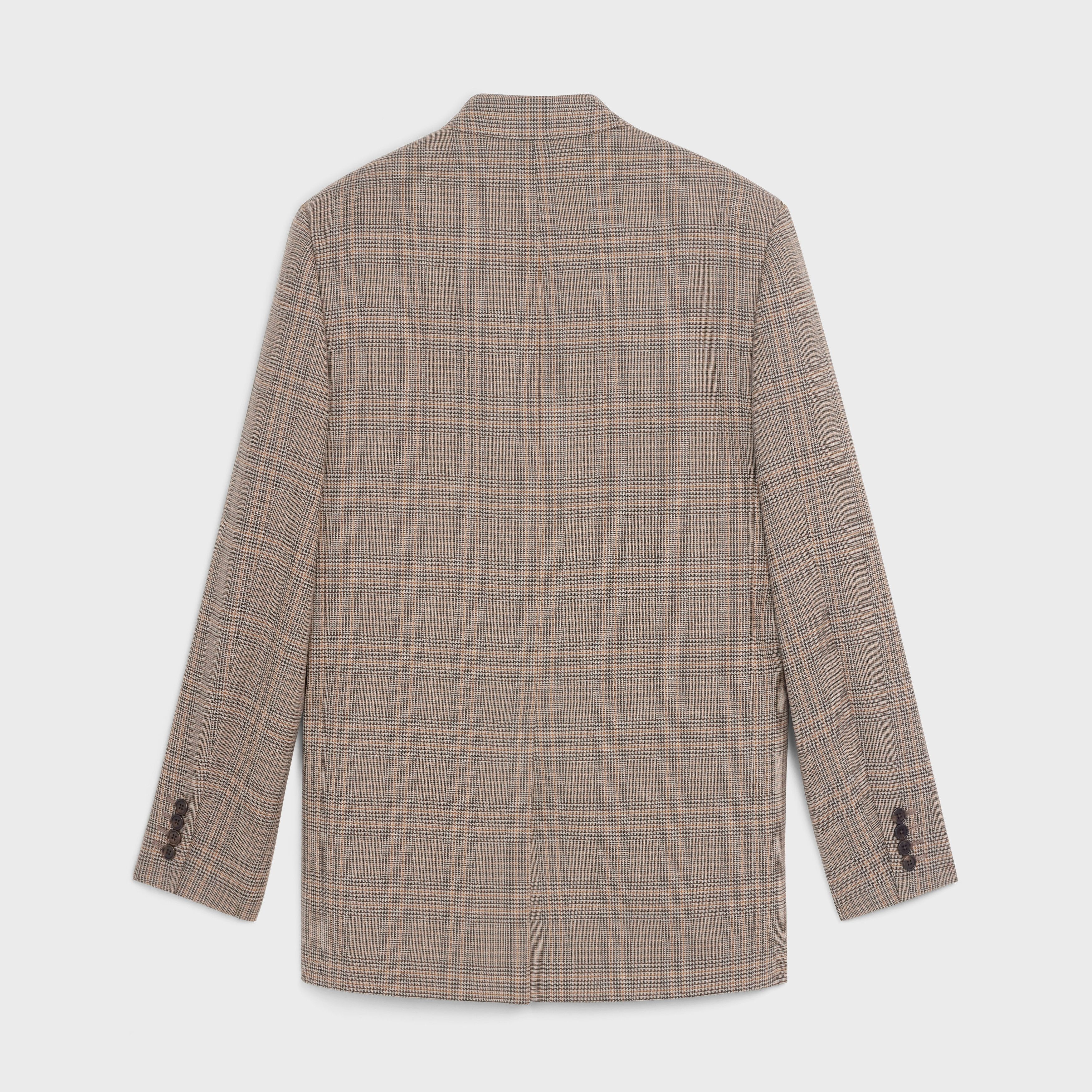 Celine o1w1db11124 Boxy Jacket in Multicolor Size US XL / EU 56 / 4 - 2 Thumbnail