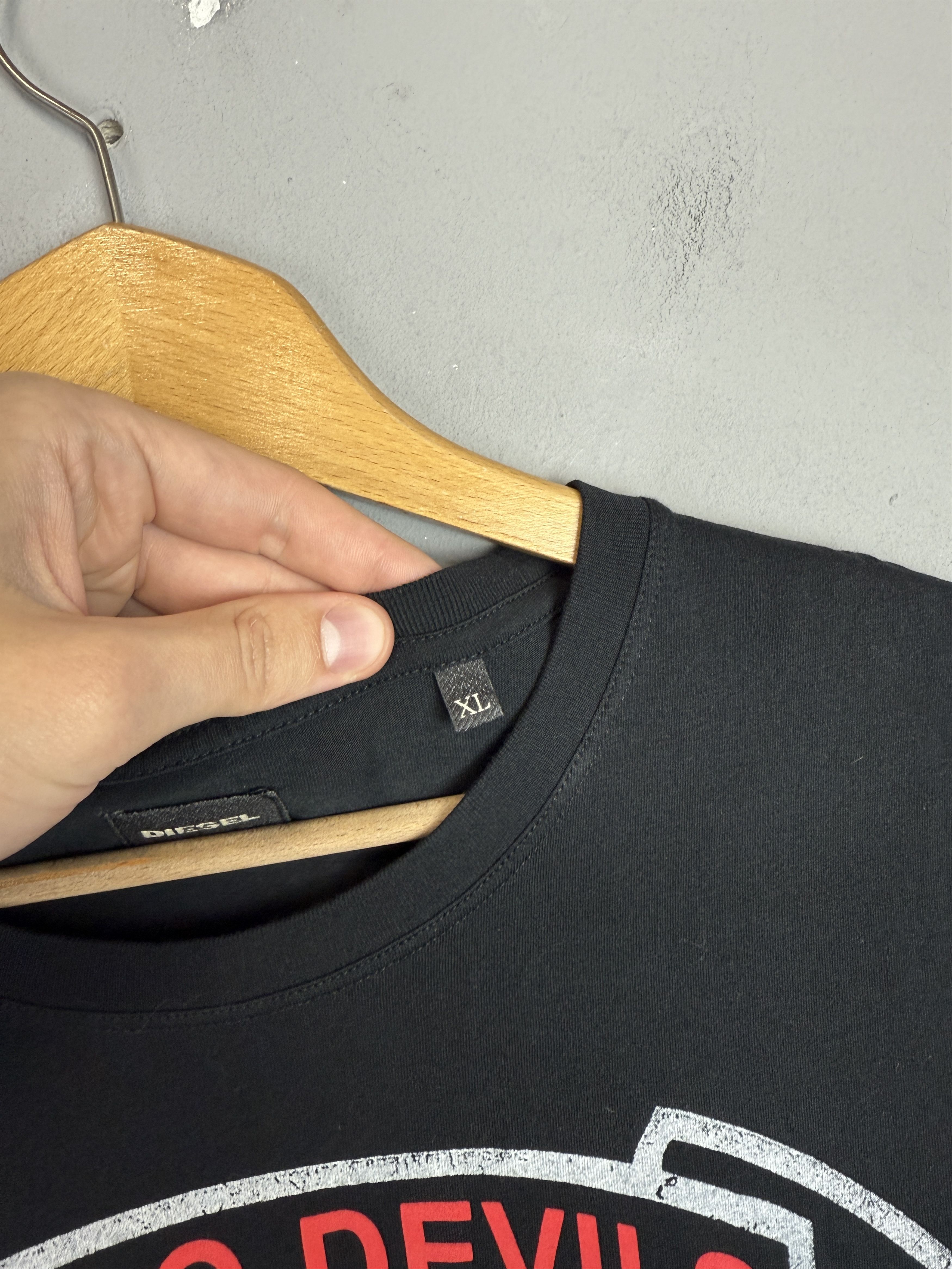 Diesel Diesel Industries T-Shirt Indigo Devis Black 978 Brave Size US M / EU 48-50 / 2 - 5 Thumbnail