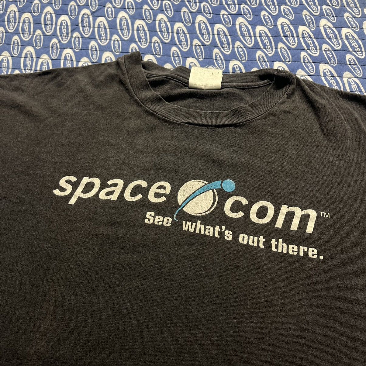 Hanes × Other × Vintage Vintage 90s Space.com Space Exploration NASA T Shirt Size US XL / EU 56 / 4 - 3 Thumbnail