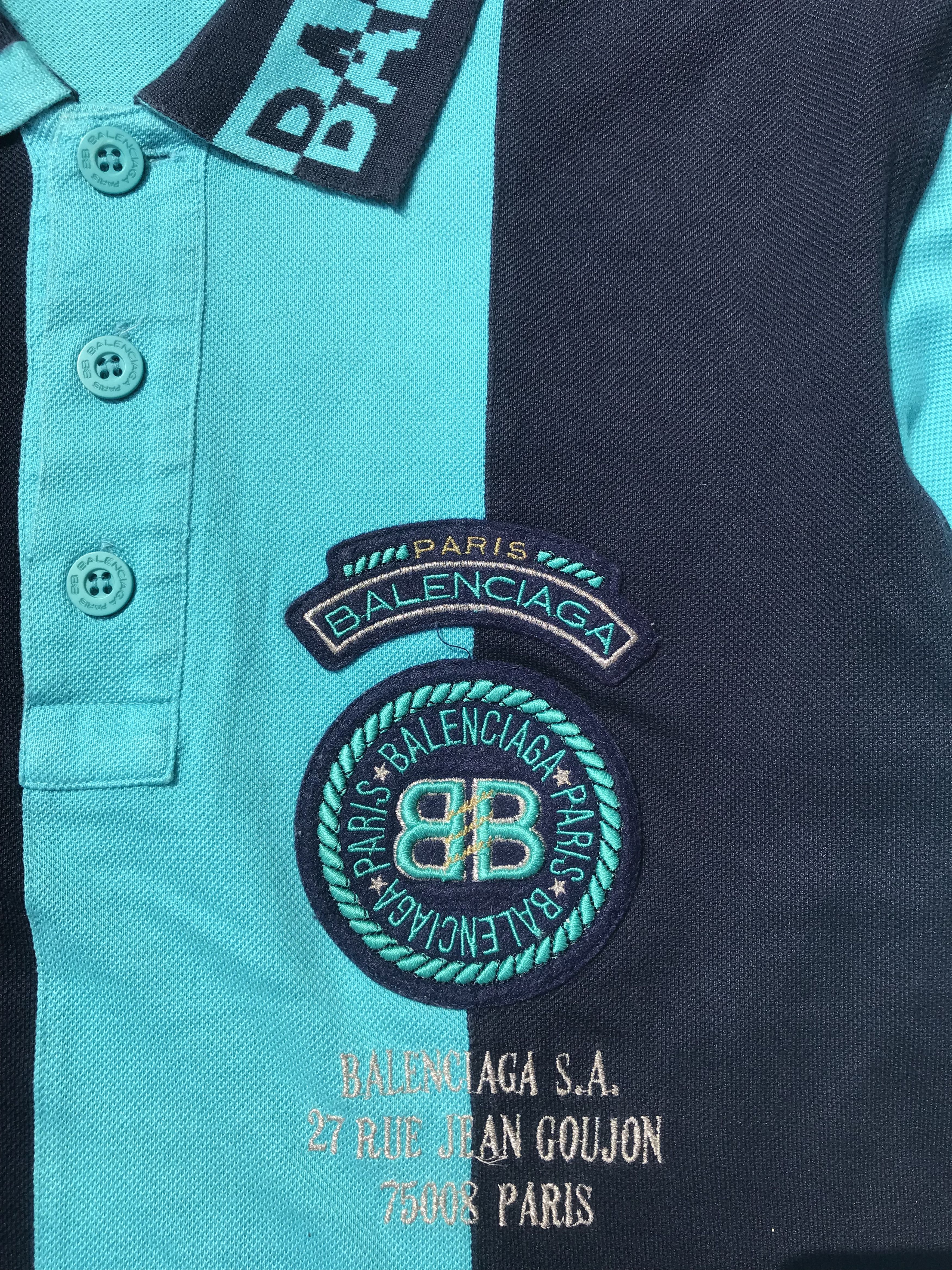 Balenciaga Vintage Balenciaga sports polo shirt Size US M / EU 48-50 / 2 - 3 Thumbnail