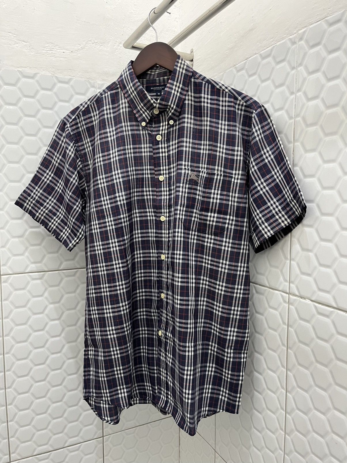 Burberry Vintage Burberry Nova Check Shirt Size US M / EU 48-50 / 2 - 3 Thumbnail