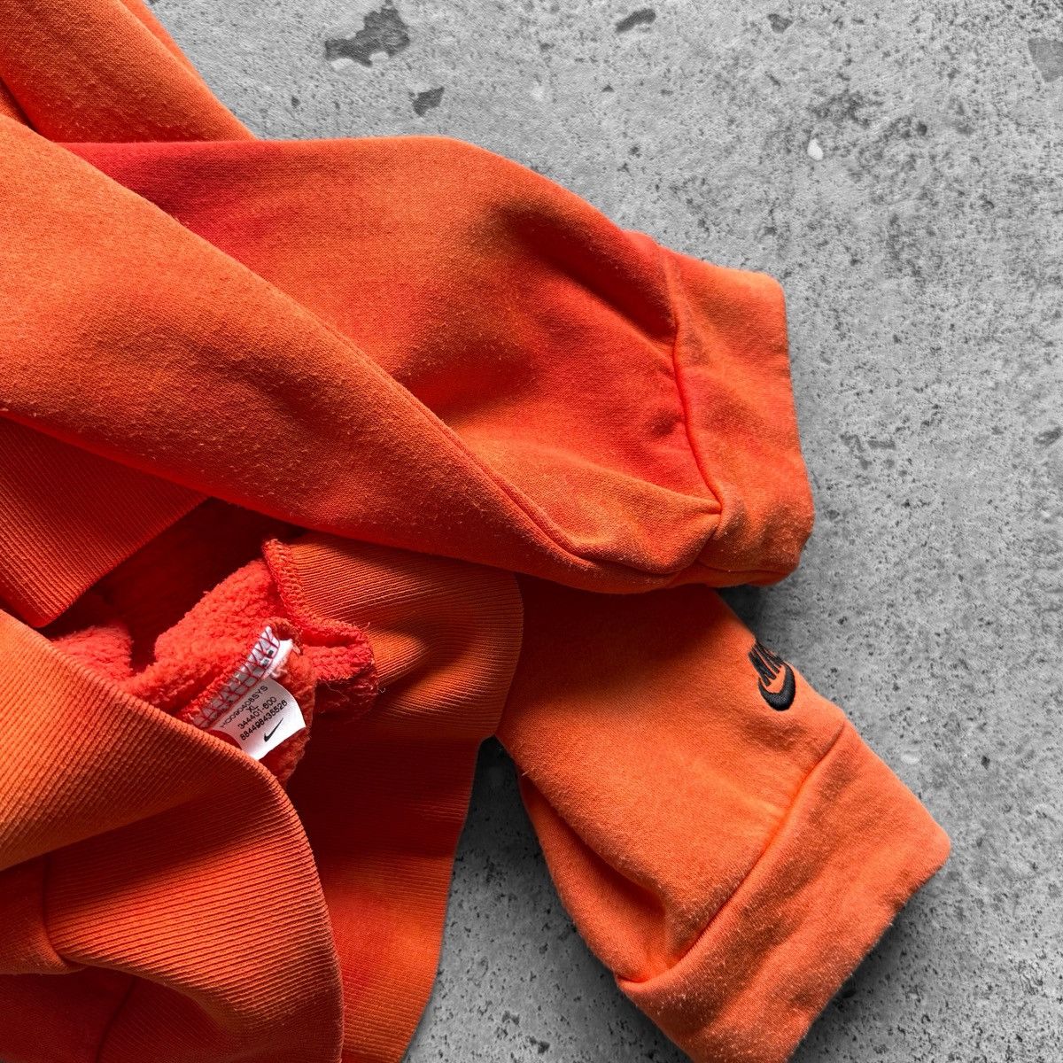 Nike Nike Sportswear Mens Tie Dye Orange Full Zip Hoodie LS Size US XL / EU 56 / 4 - 5 Thumbnail