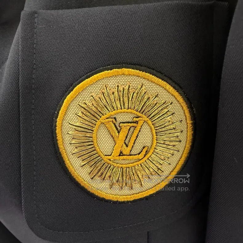 Louis Vuitton Louis Vuitton Navy Blue Waist Anchor blazer Size XS / US 0-2 / IT 36-38 - 4 Thumbnail