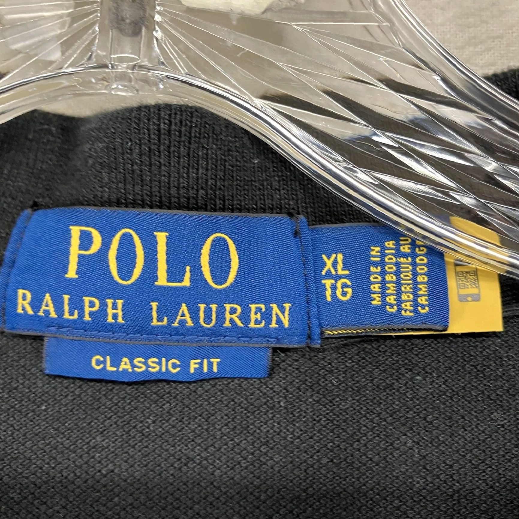 Polo Ralph Lauren Ralph Lauren Polo Shirt Men XL Black Short Sleeve Embroidered Logo Cotton Knit Size US XL / EU 56 / 4 - 3 Thumbnail
