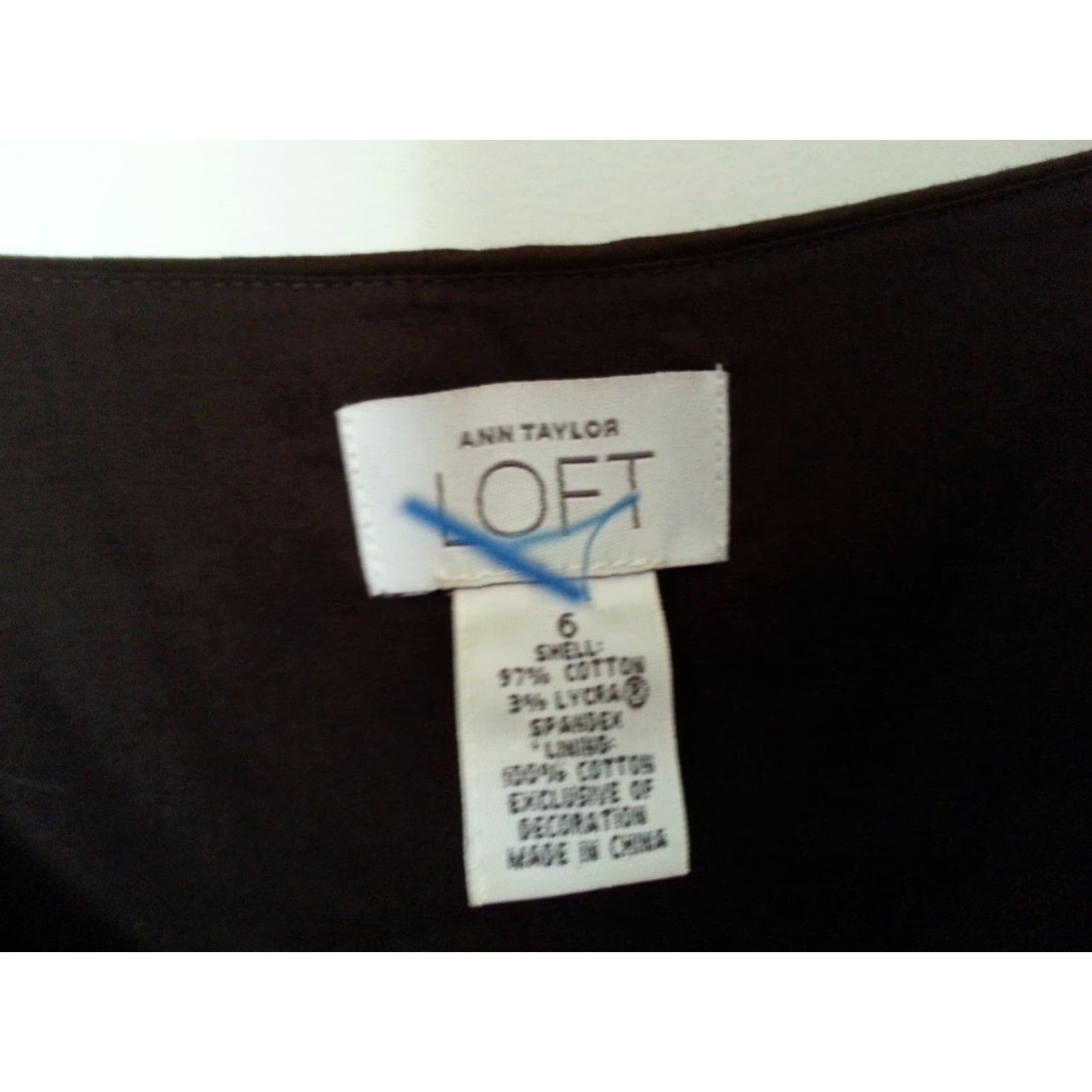 Ann Taylor Womens Ann Taylor Dress 6 Shirt? Size M / US 6-8 / IT 42-44 - 4 Thumbnail