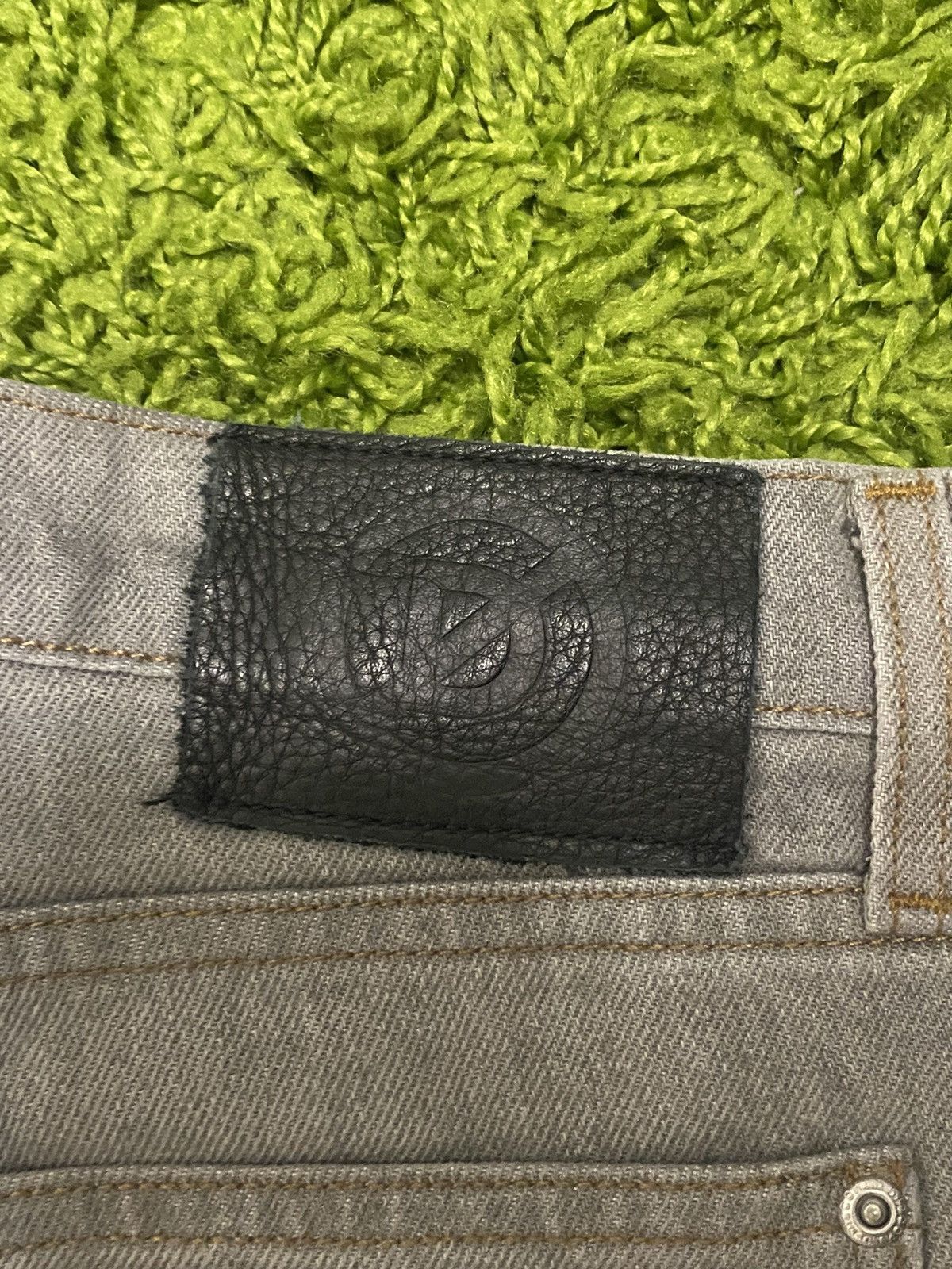 Japanese Brand Discontd Baggy Denim Bleach Size ONE SIZE - 4 Thumbnail