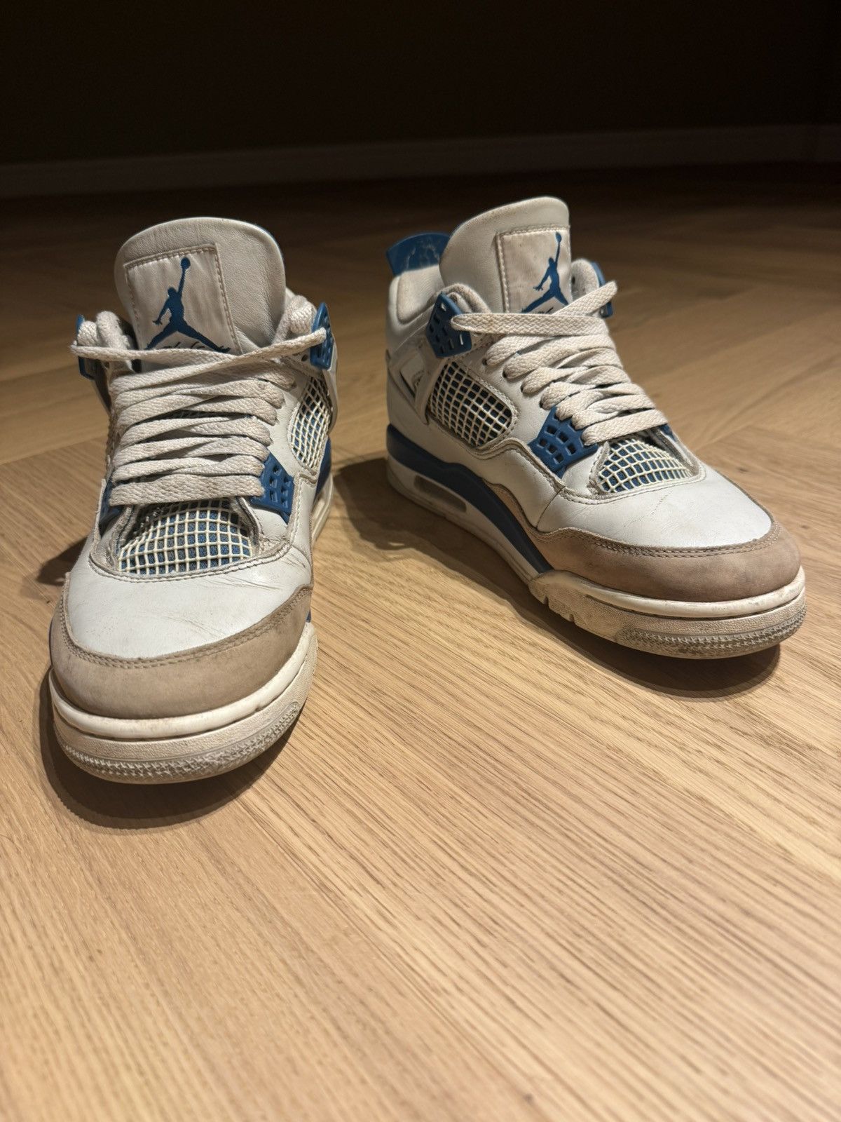 Jordan Brand Air Jordan 4 Retro – Military Blue Size US 8 / EU 41 - 1 Thumbnail