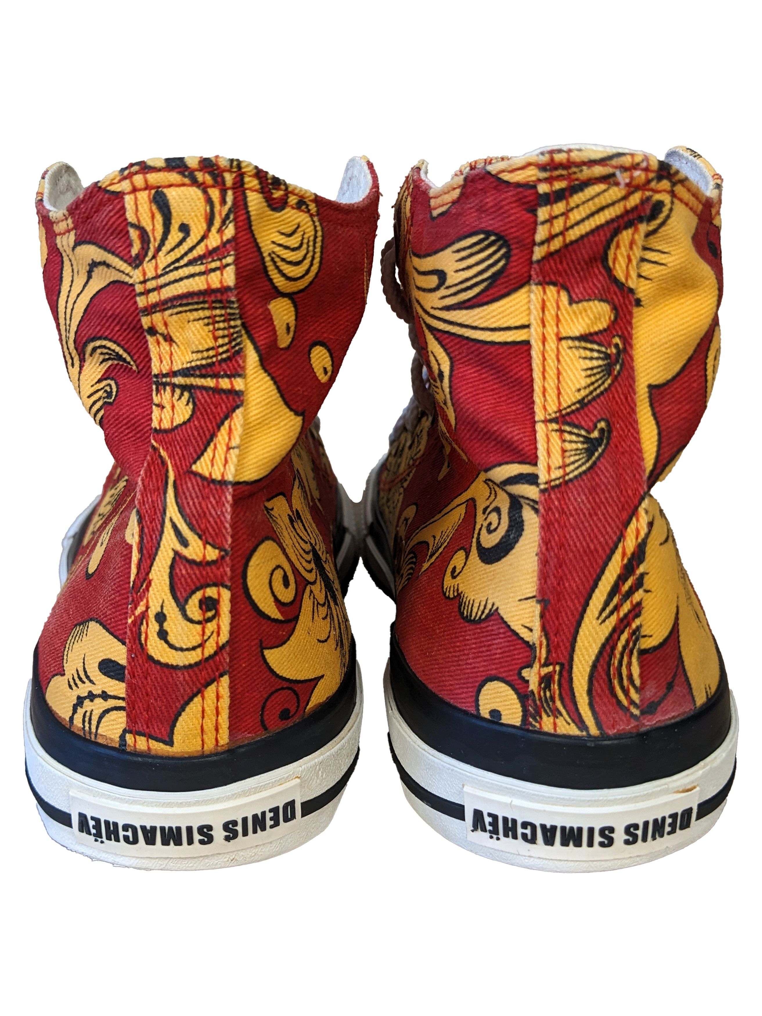 Denis Simachev Vintage Denis Simachev Designer High Top Sneakers Size US 6.5 / IT 36.5 - 7 Thumbnail
