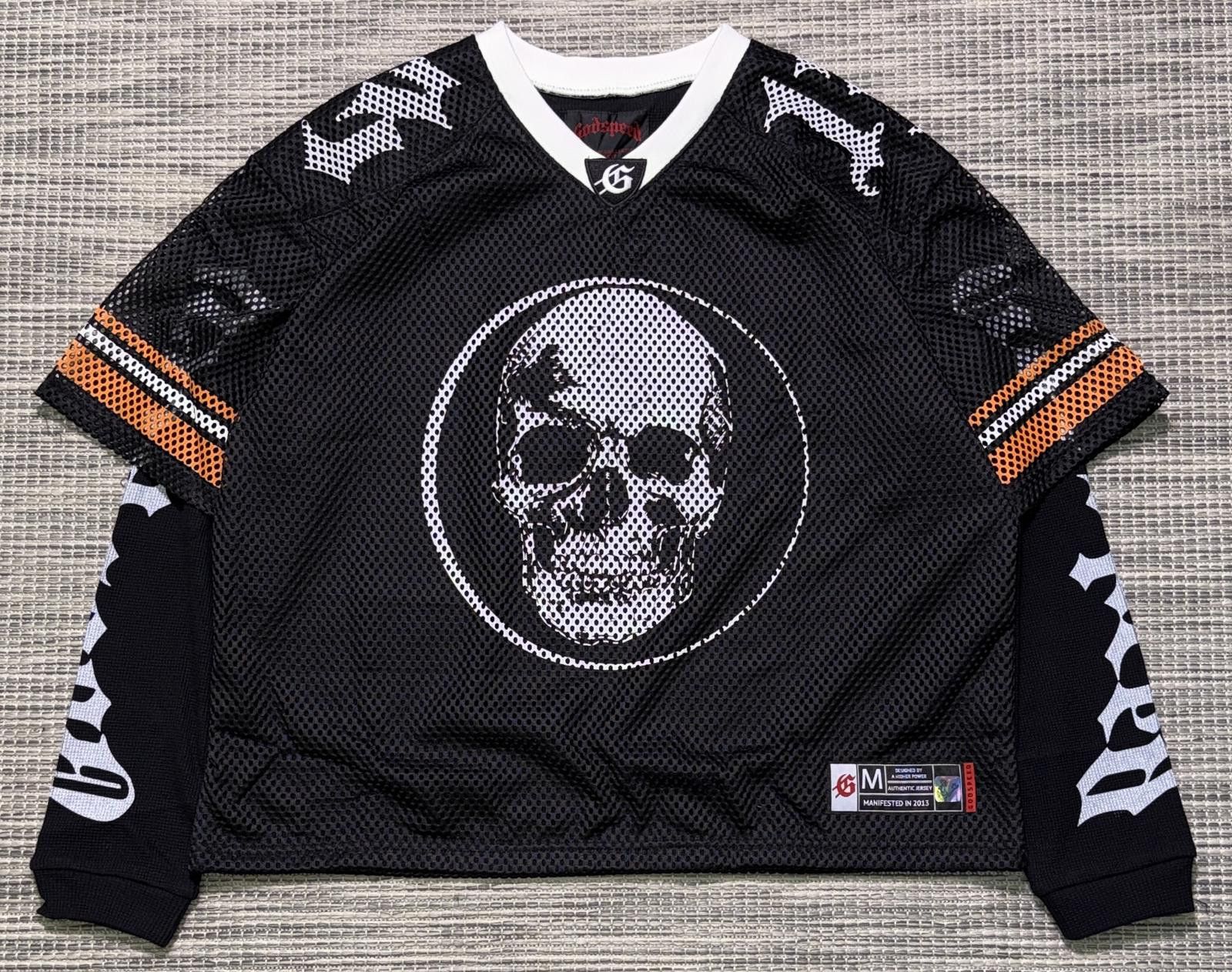 Godspeed Godspeed Black/Orange TD Layered Jersey Men's Long Sleeve Size US XL / EU 56 / 4 - 1 Thumbnail
