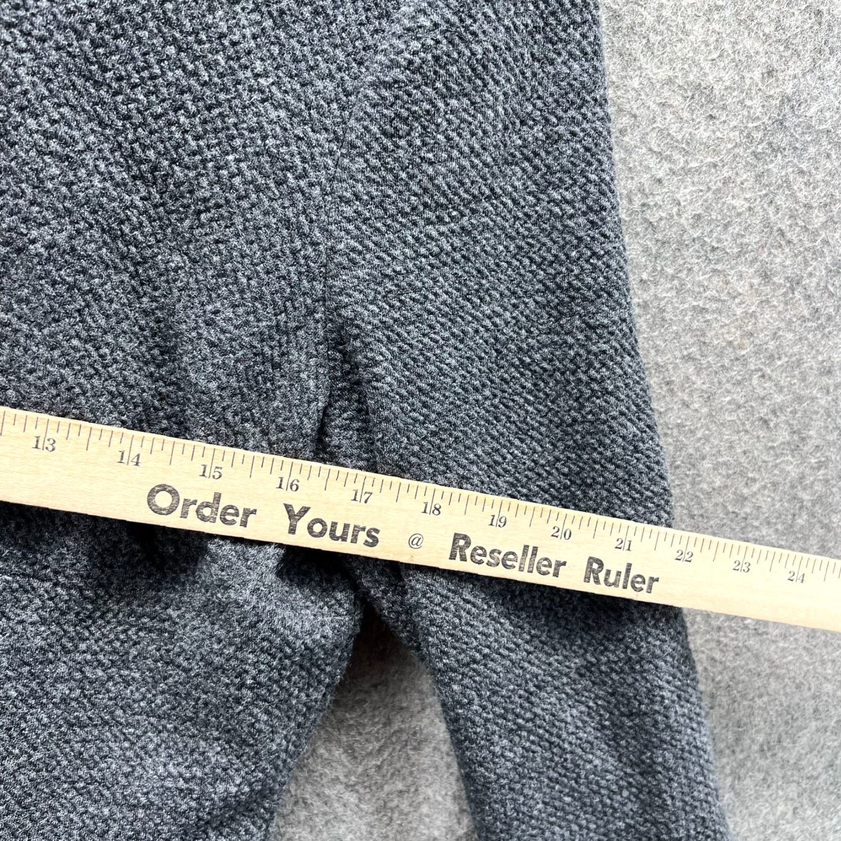 Ralph Lauren Lauren Ralph Lauren Dress Women 12 Heather Gray Long Sleeve Pencil Wool Casual 12 Gray Mens Womens Girls Size XL / US 12-14 / IT 48-50 - 4 Thumbnail