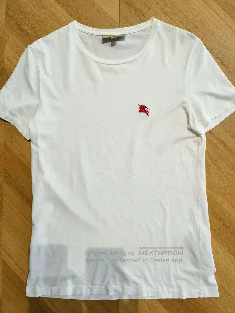 Burberry Burberry Embroidered War Horse Short Sleeve T. Size US S / EU 44-46 / 1 - 1 Thumbnail