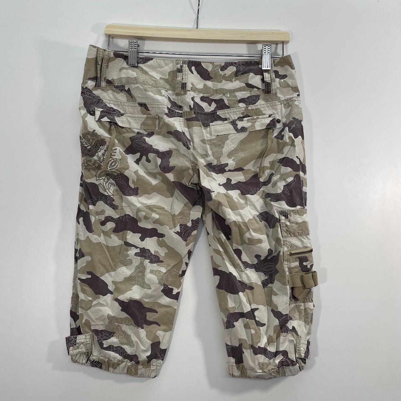 Guess Camo Guess Jeans Capris Size 28" / US 6 / IT 42 - 2 Thumbnail