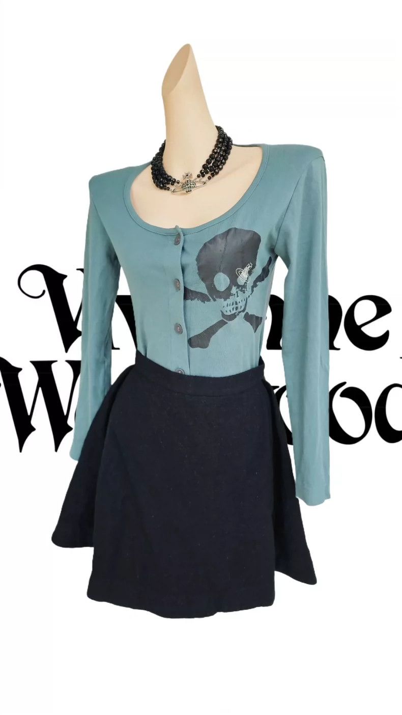 Vivienne Westwood Vivienne Westwood Green Skull T-shirt Size M / US 6-8 / IT 42-44 - 7 Thumbnail