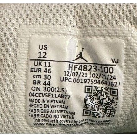 Jordan Brand Nike Air Jordan 1 Low SE Chlorophyll White Lightening HF4823 Size US 12 / EU 45 - 3 Thumbnail